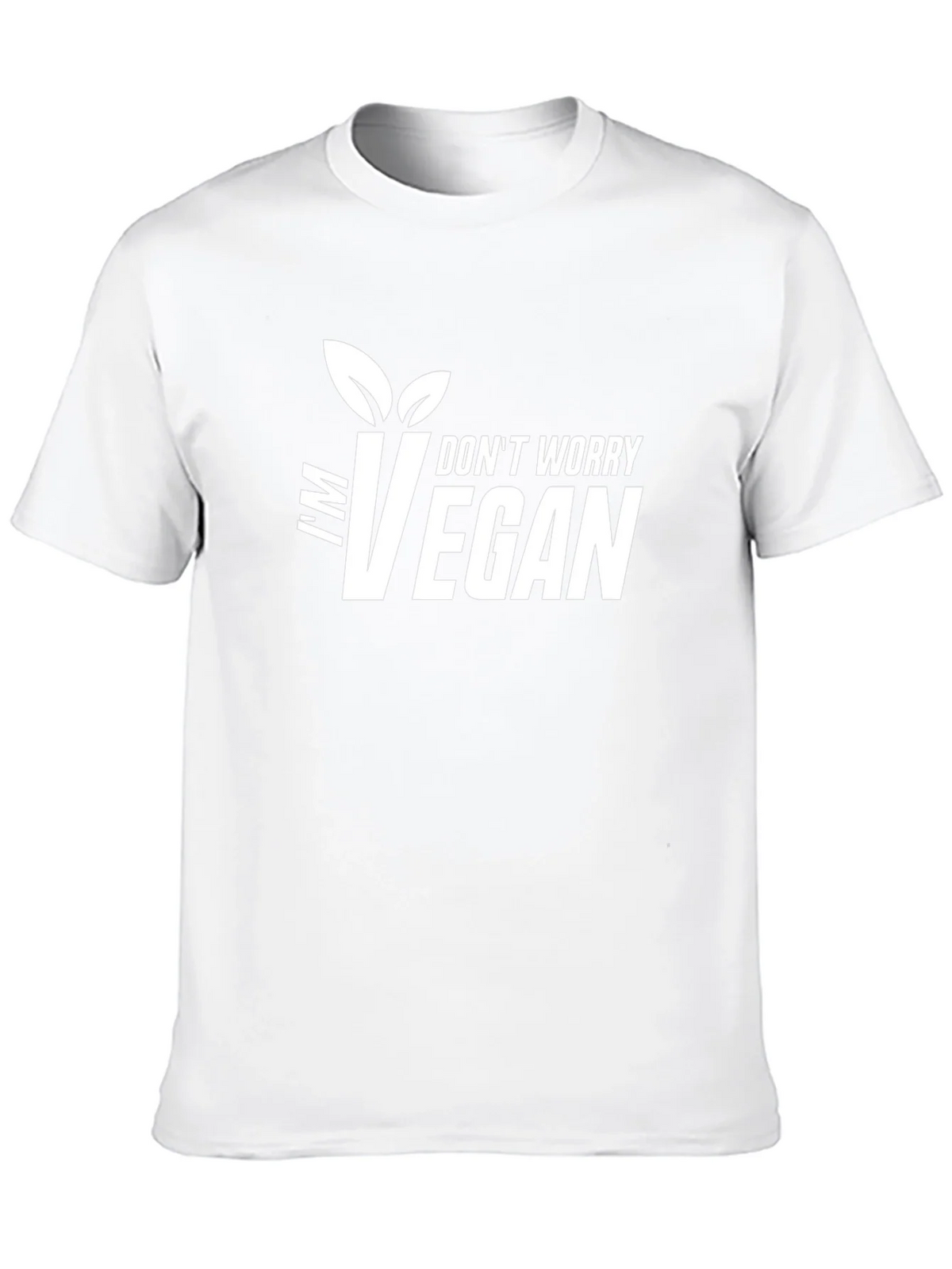 Im Vegan Graphic Tee - Black T-Shirt product image 9