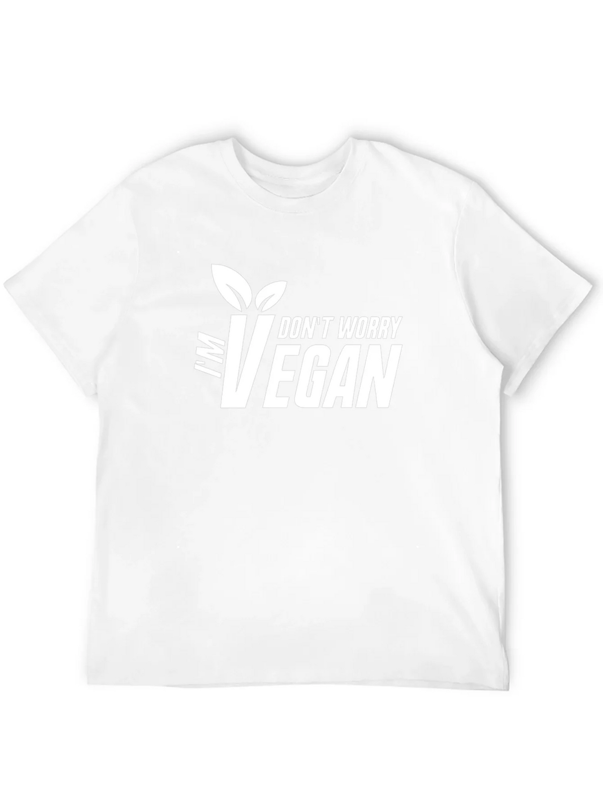 Im Vegan Graphic Tee - Black T-Shirt product image 11