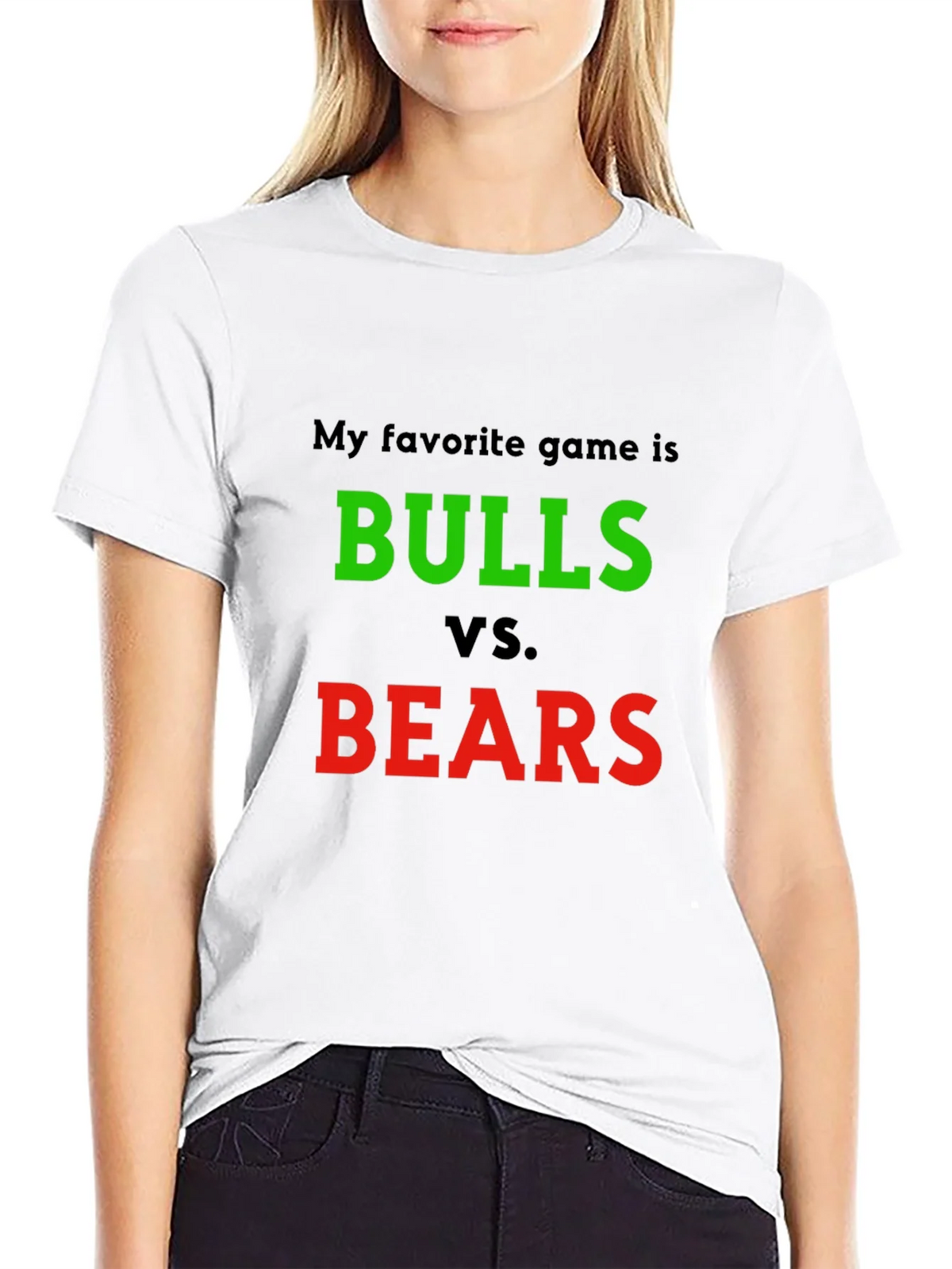 Bulls vs. Bears T-Shirt - Stock Market Game product image 8