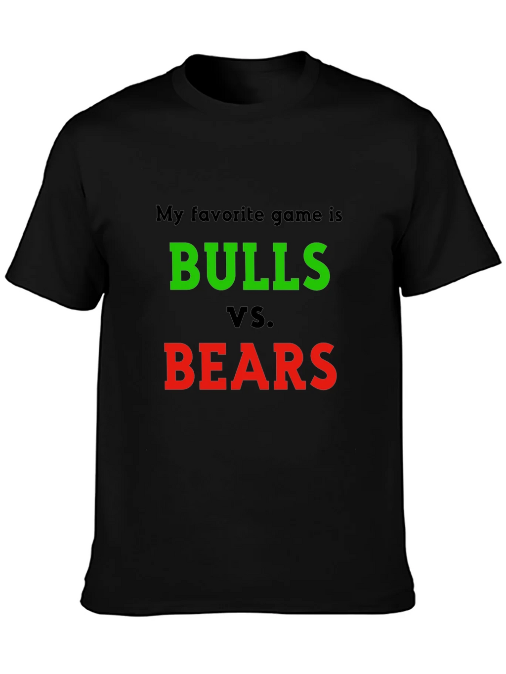 Bulls vs. Bears T-Shirt - Stock Market Game product image 3