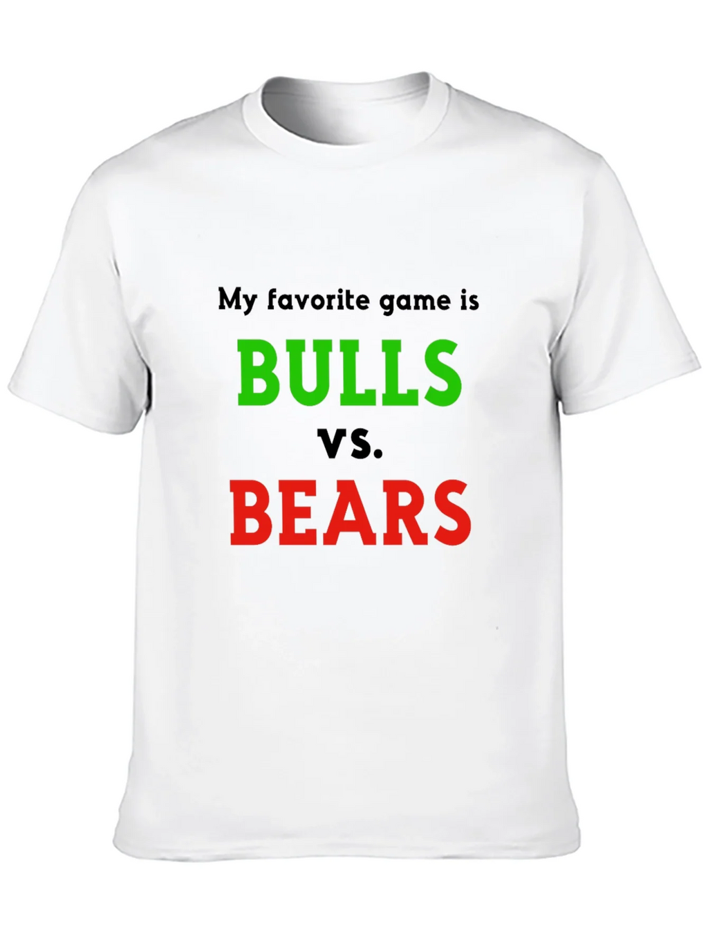 Bulls vs. Bears T-Shirt - Stock Market Game product image 9