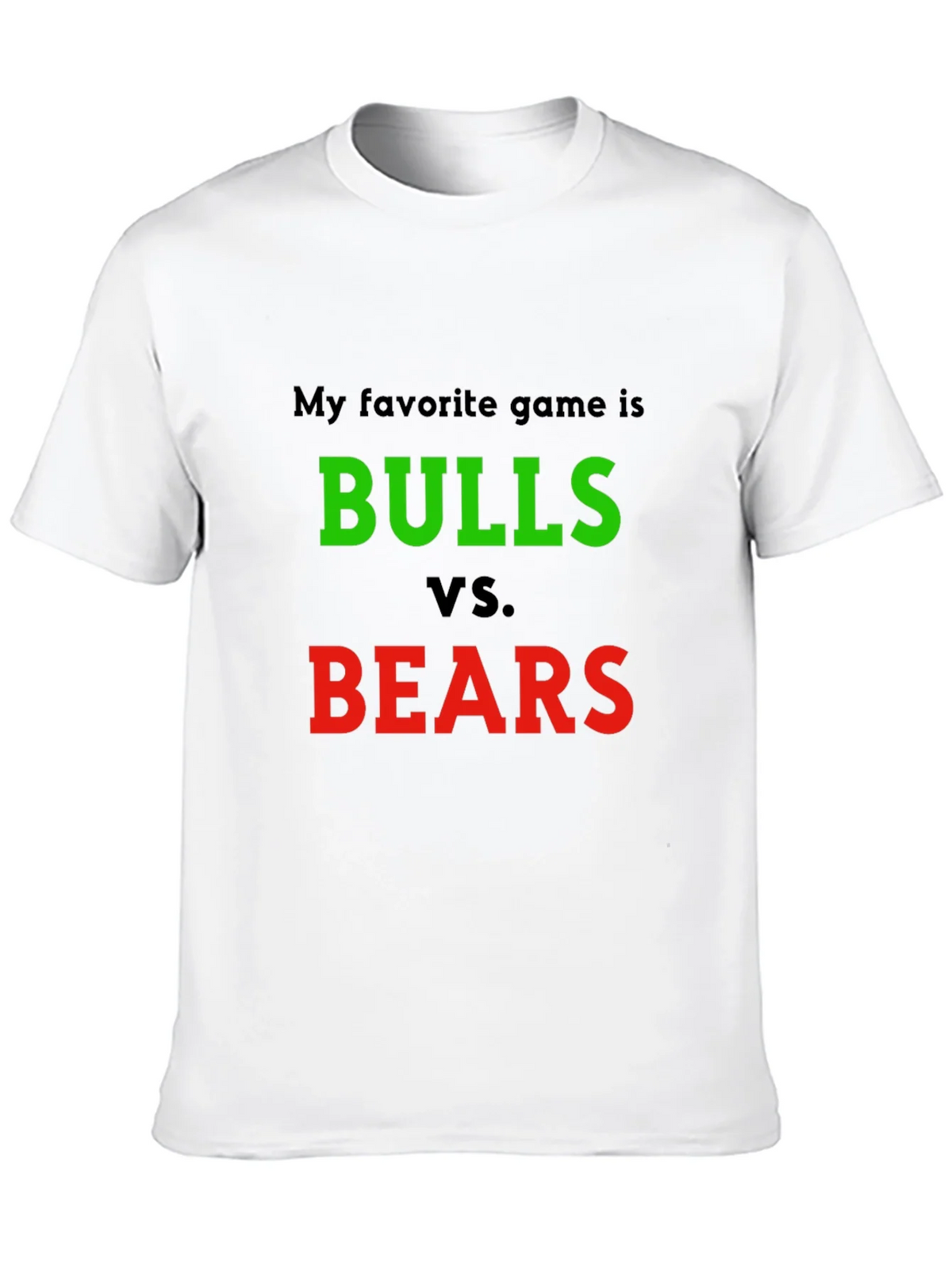 Bulls vs. Bears T-Shirt - Stock Market Game product image 9