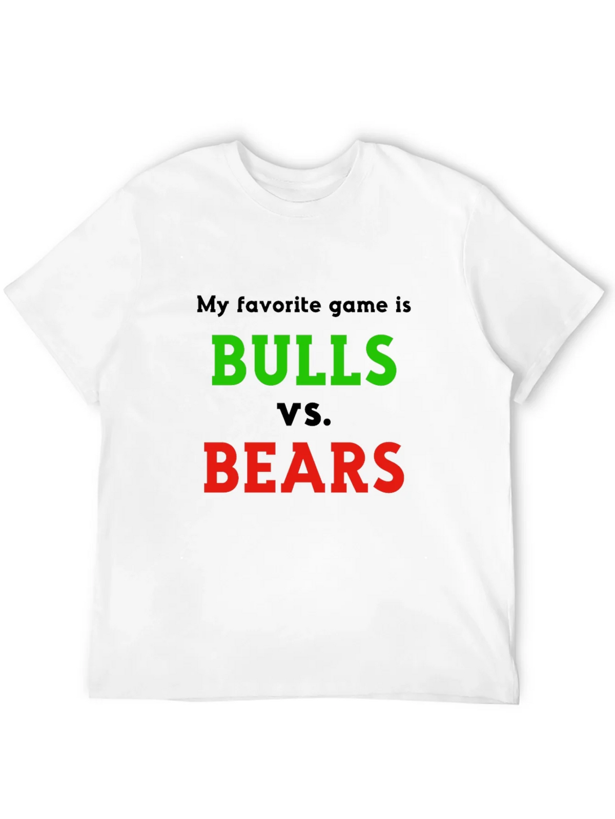 Bulls vs. Bears T-Shirt - Stock Market Game product image 11