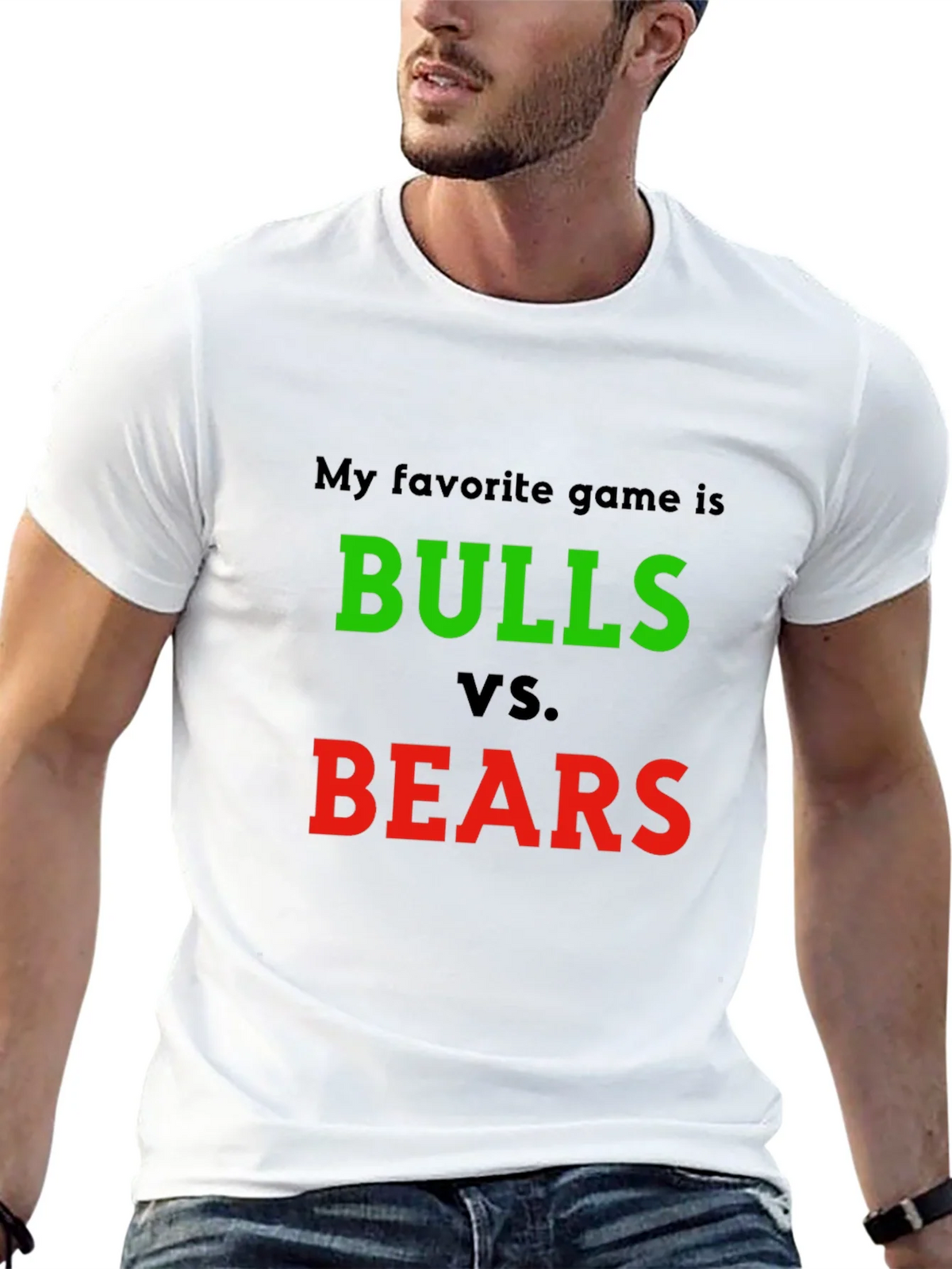Bulls vs. Bears T-Shirt - Stock Market Game product image 12