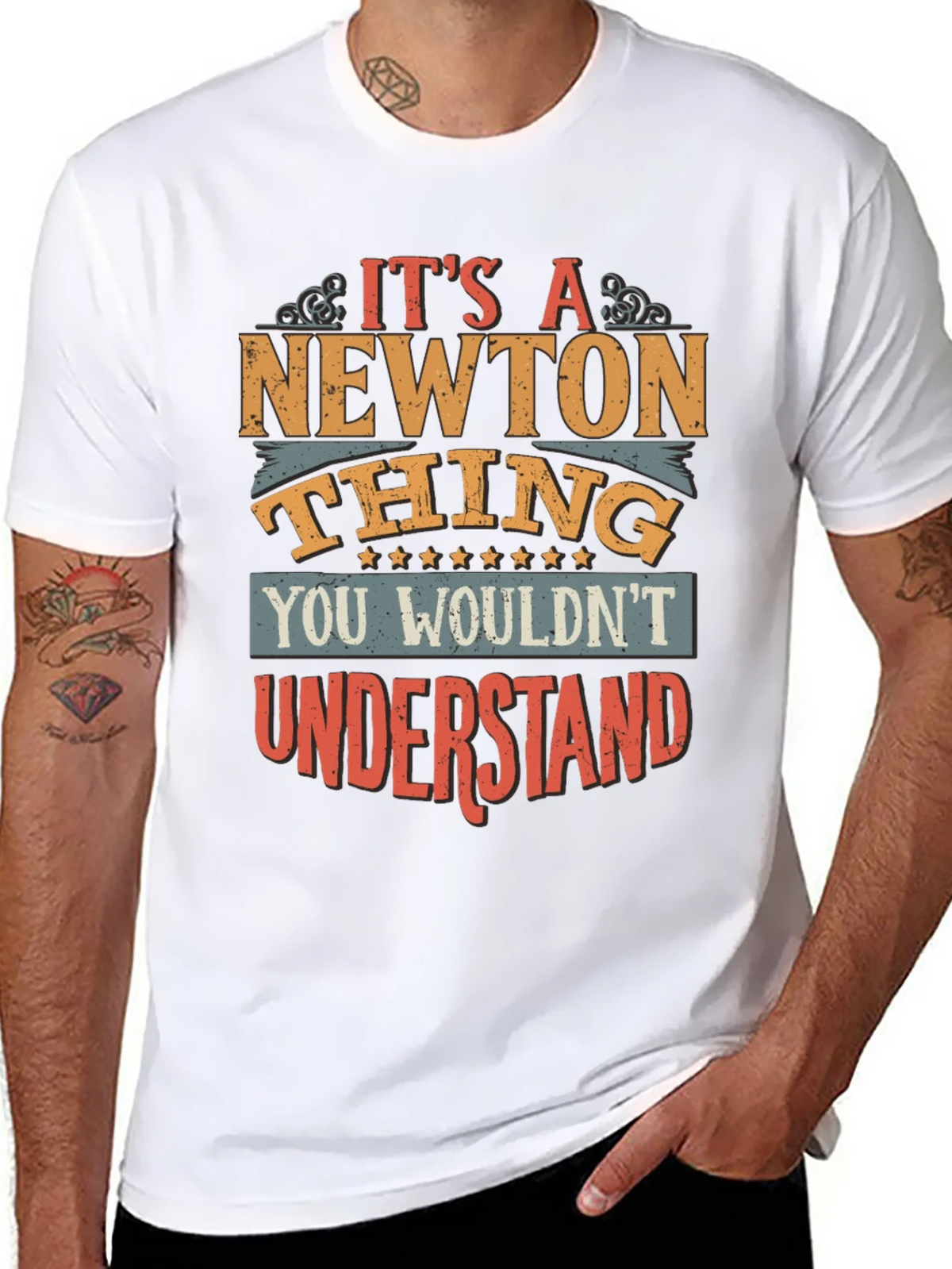 Its A Newton Thing T-Shirt product image 7