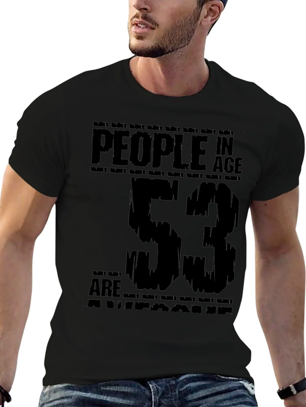 53 Awesome Black Graphic T-Shirt product image 6