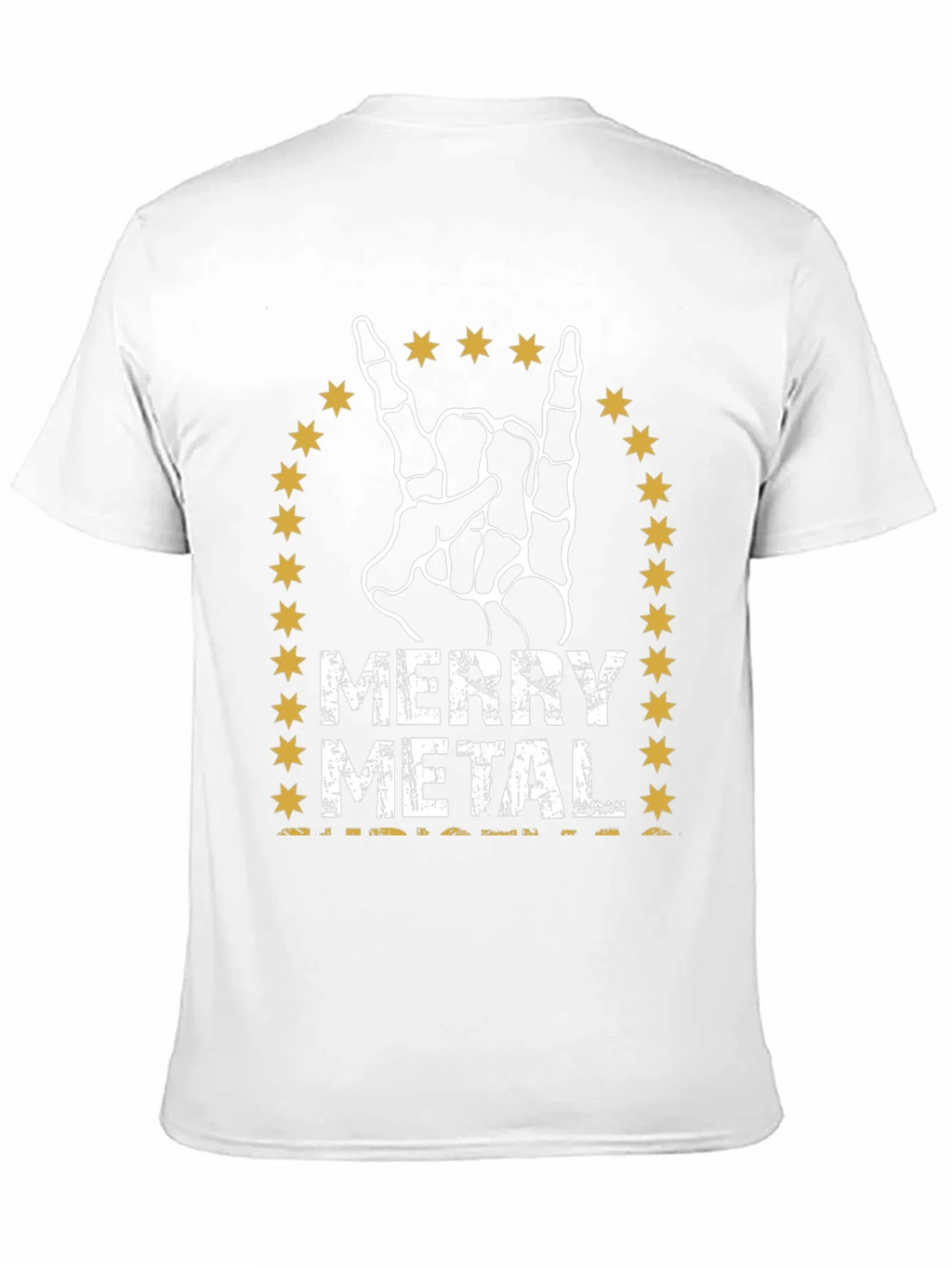 Merry Metal Rock Hand T-Shirt product image 10