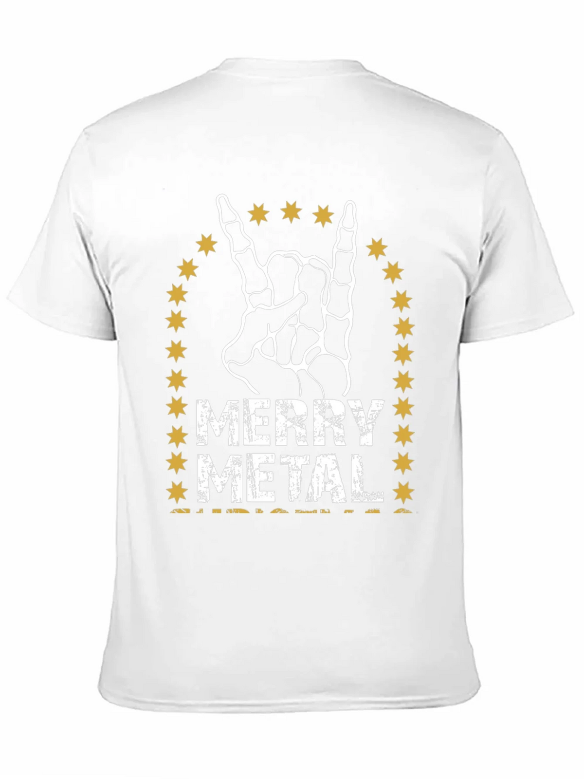 Merry Metal Rock Hand T-Shirt product image 10