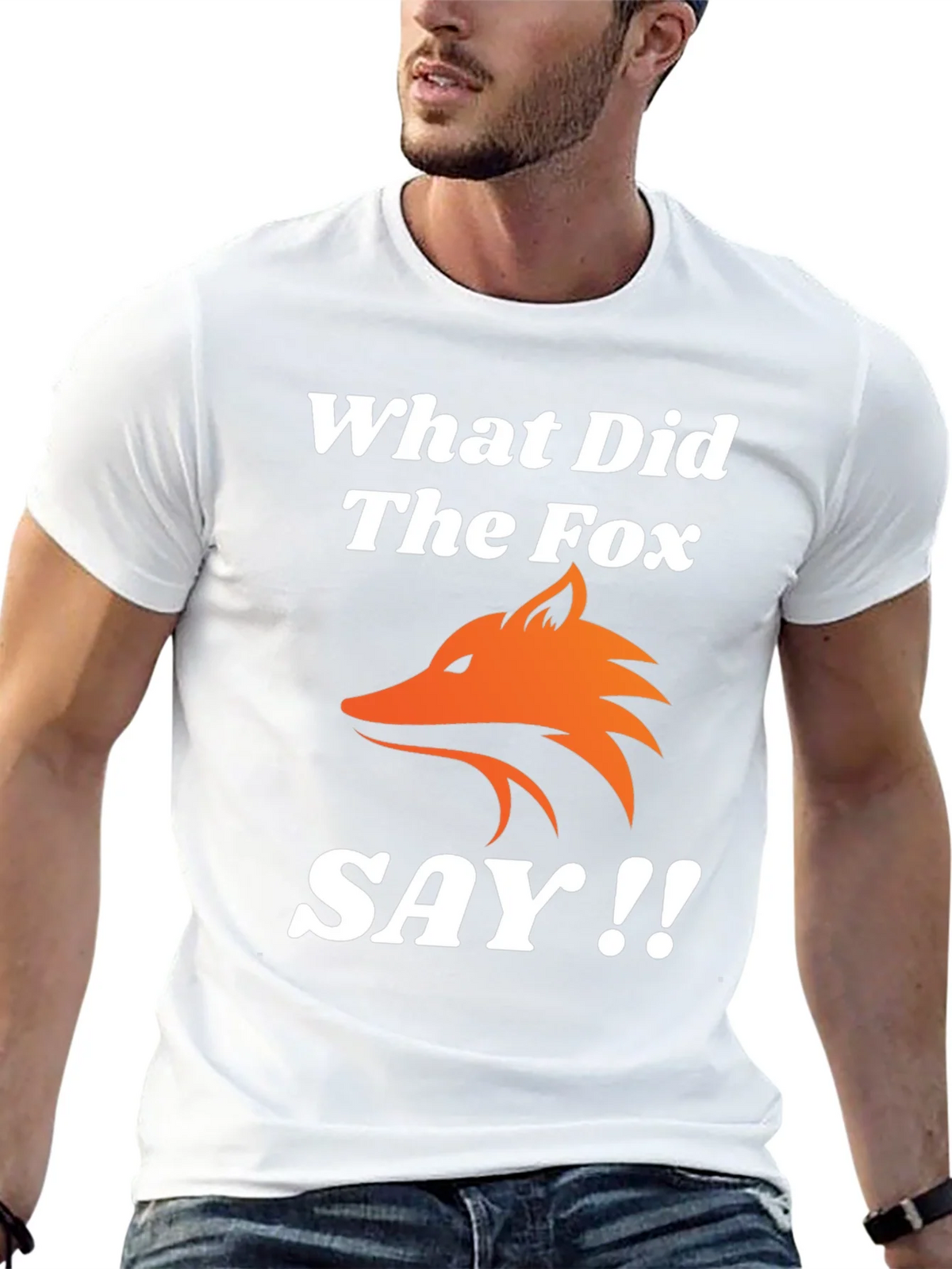 What Did The Fox Say T-Shirt - Black Tee product image 12