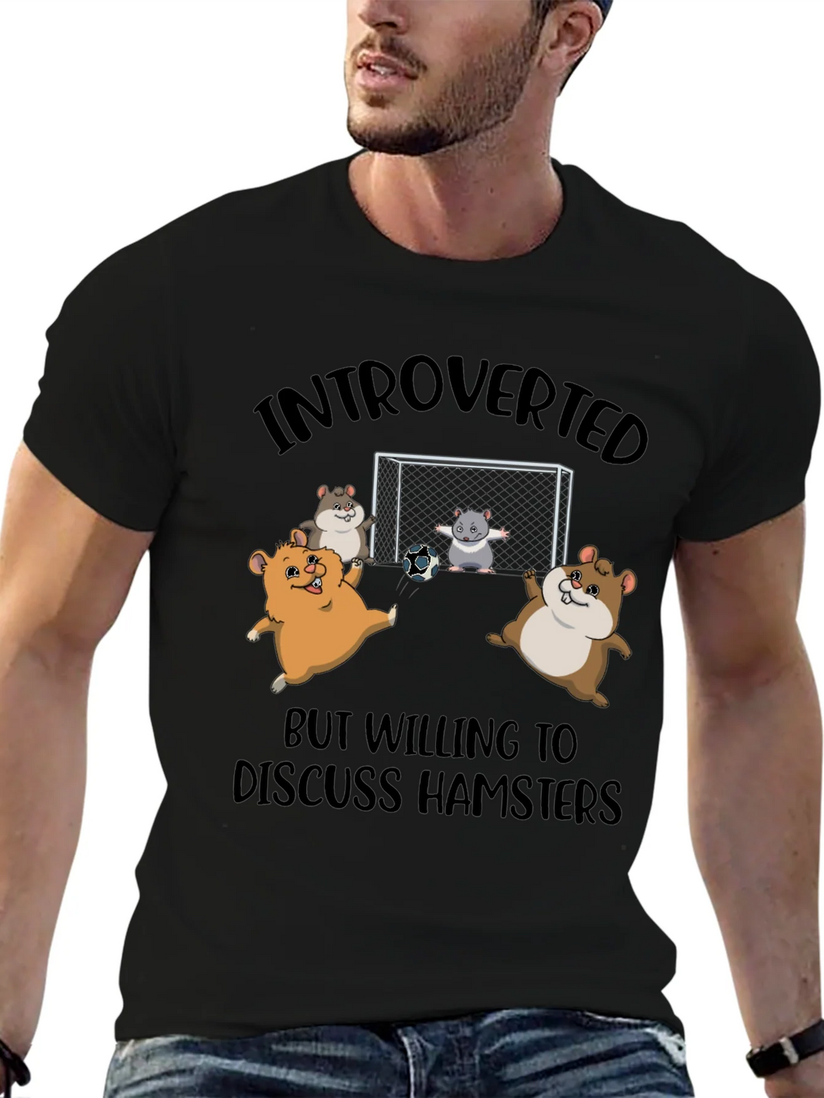 Introverted Hamsters Soccer T-Shirt product image 6