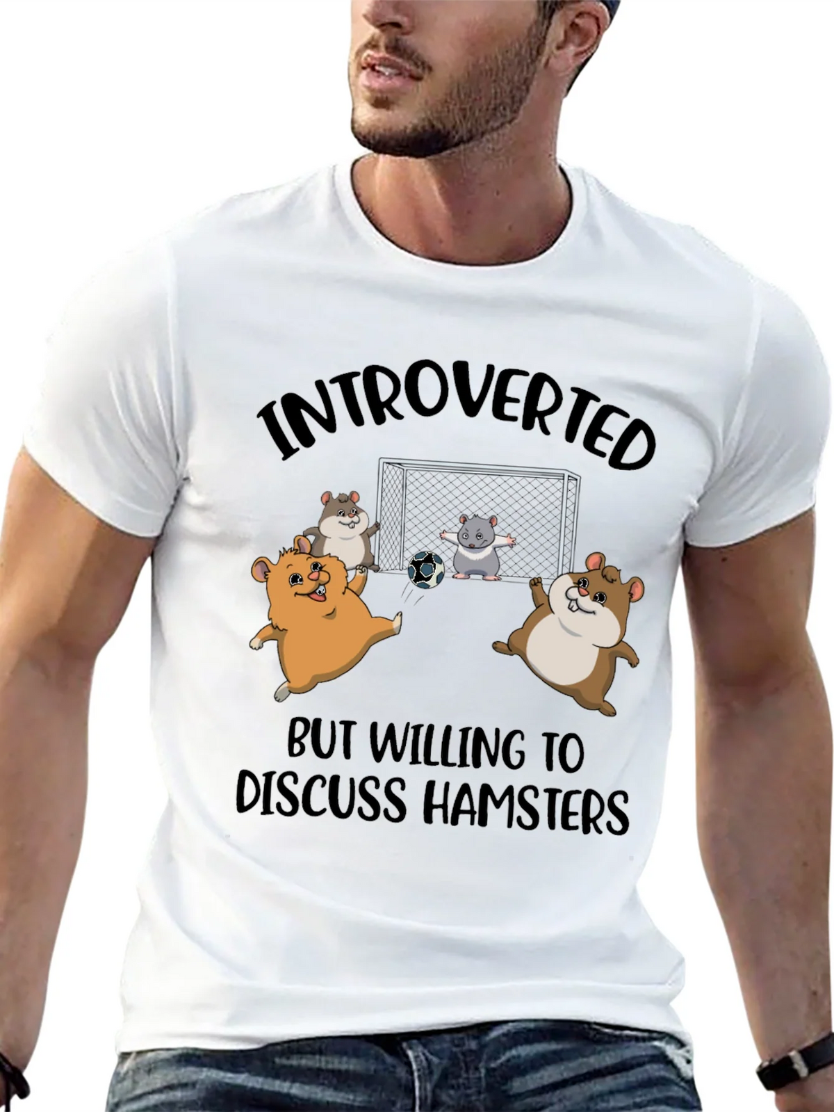Introverted Hamsters Soccer T-Shirt product image 12