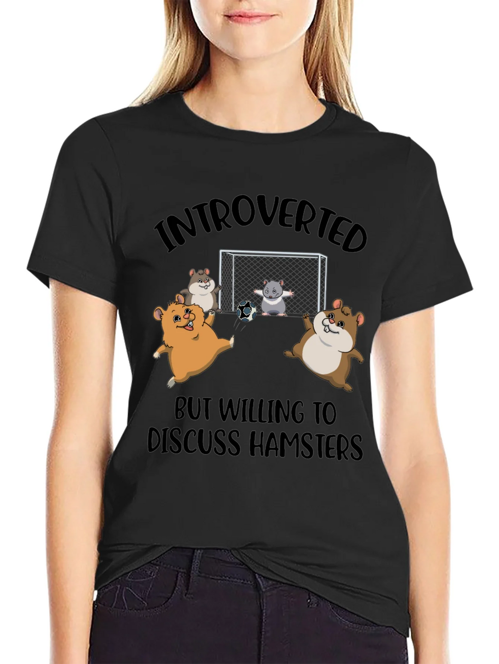 Introverted Hamsters Soccer T-Shirt product image 2