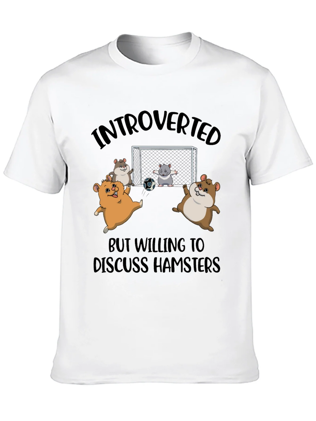 Introverted Hamsters Soccer T-Shirt product image 9