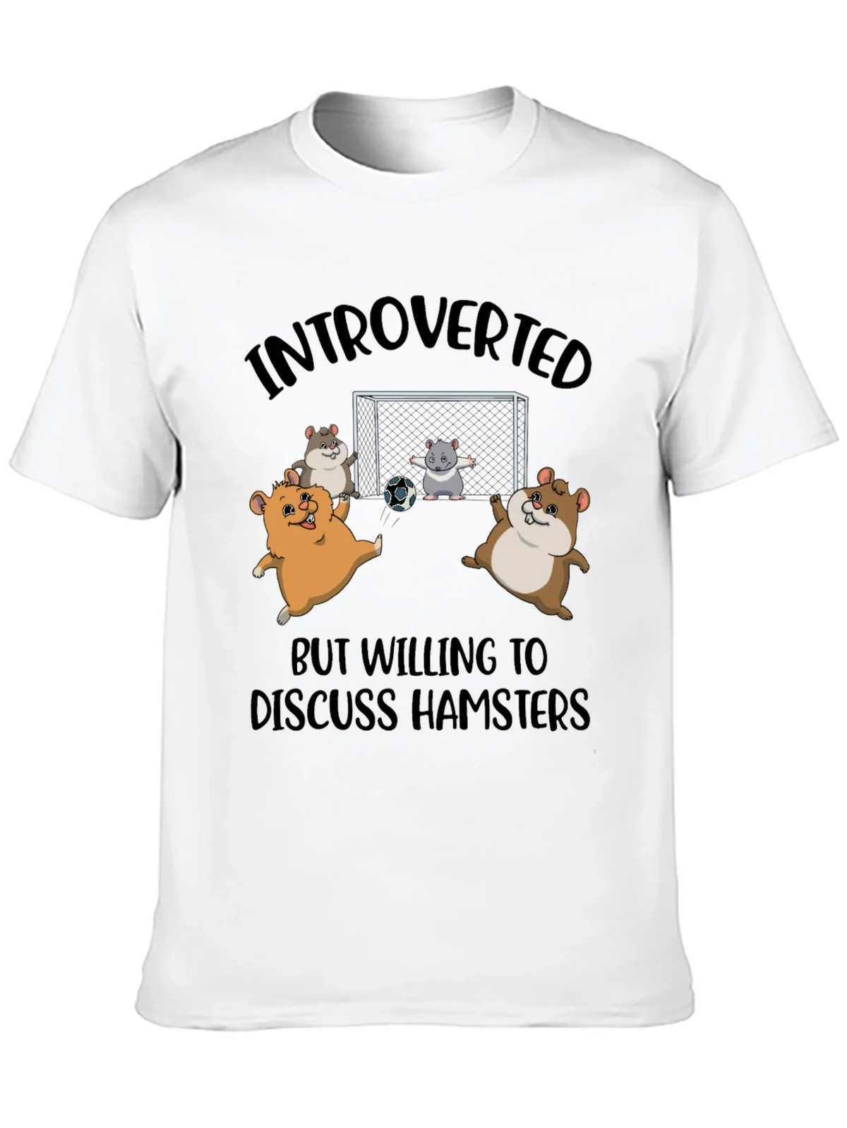 Introverted Hamsters Soccer T-Shirt product image 9