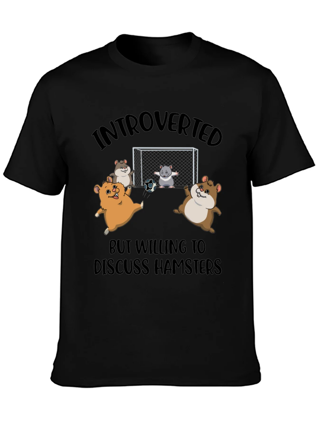 Introverted Hamsters Soccer T-Shirt product image 3