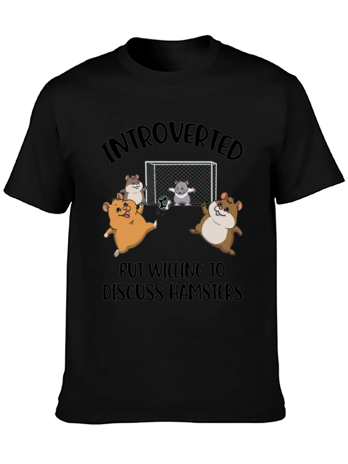 Introverted Hamsters Soccer T-Shirt product image 3