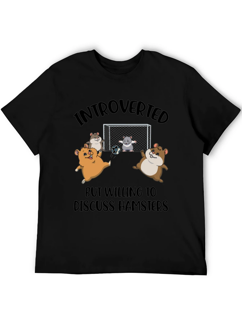 Introverted Hamsters Soccer T-Shirt product image 5