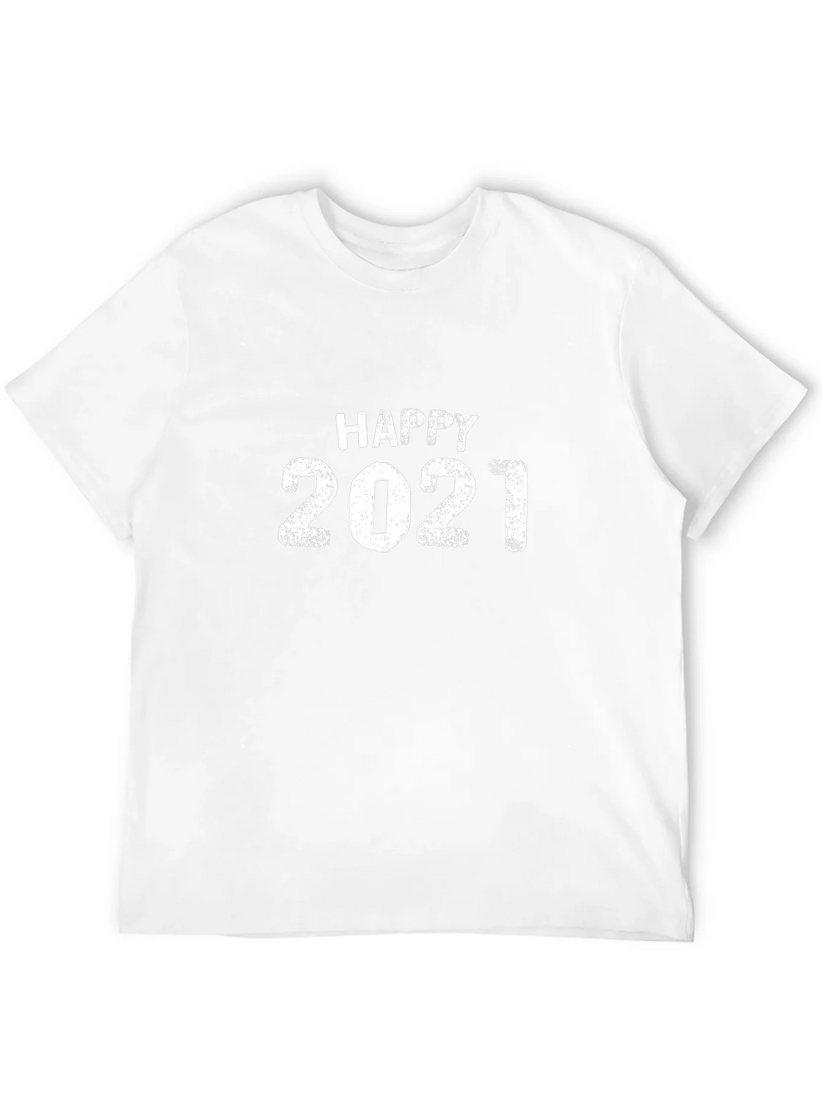 Happy 2021 Graphic T-Shirt Black product image 10