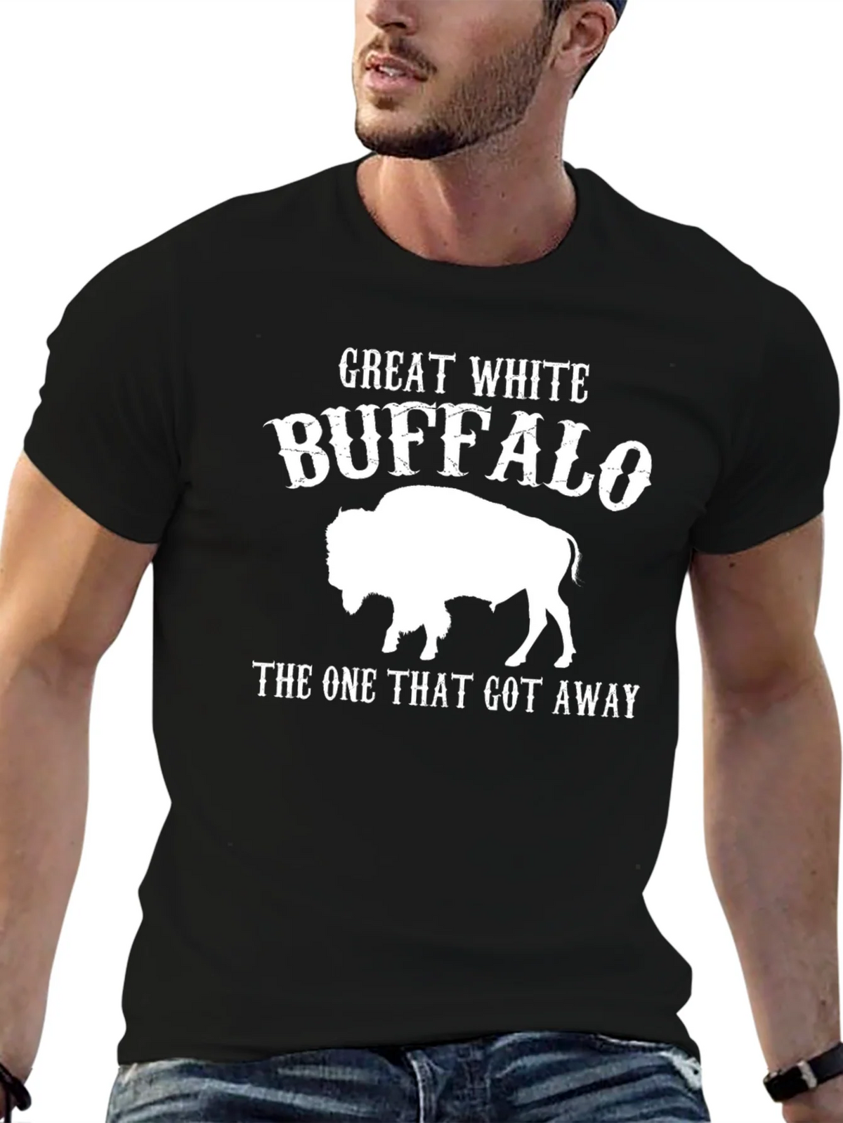 Great White Buffalo T-Shirt - The One That Got Away product image 6