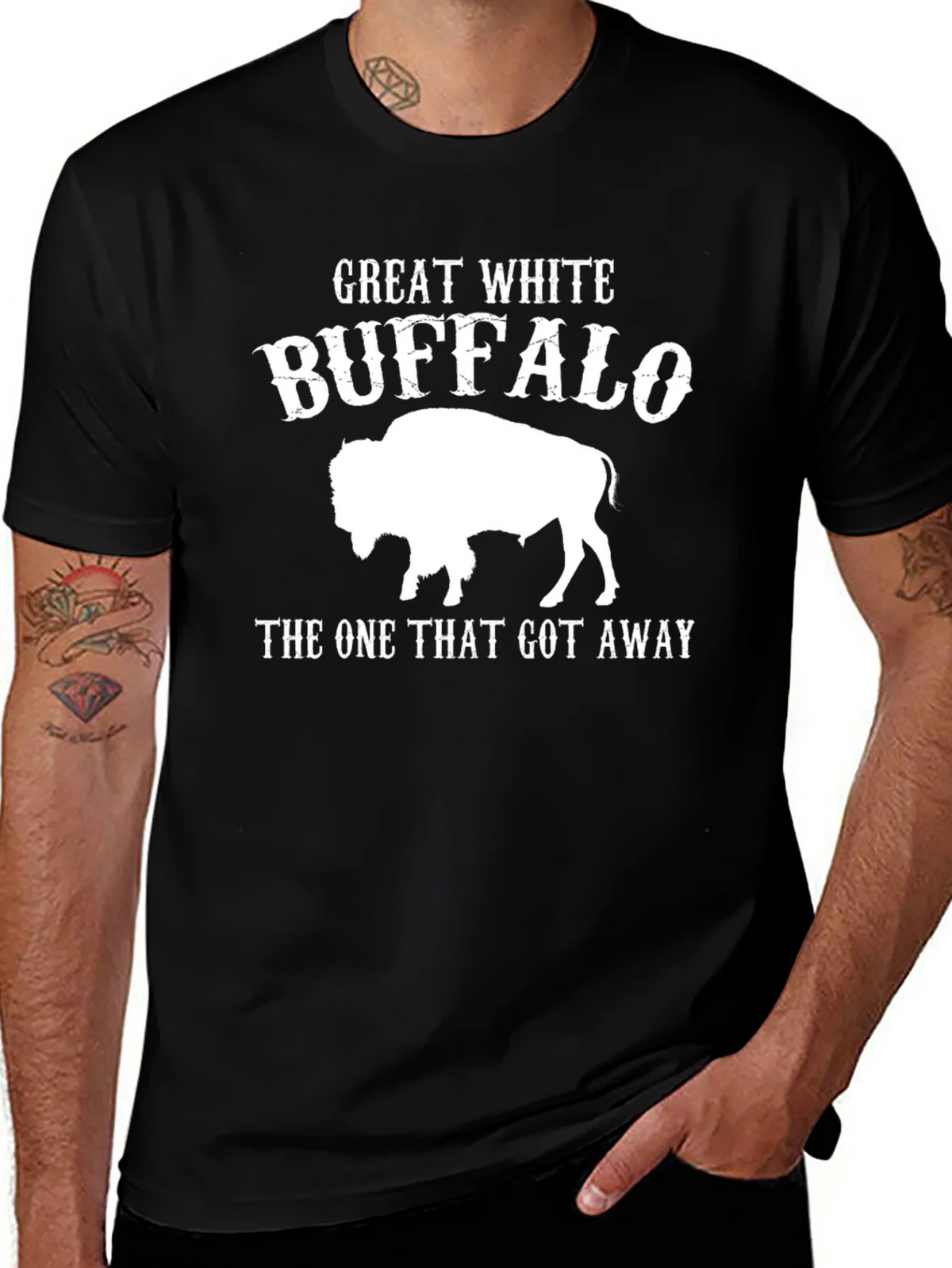 Great White Buffalo T-Shirt - The One That Got Away product image 1