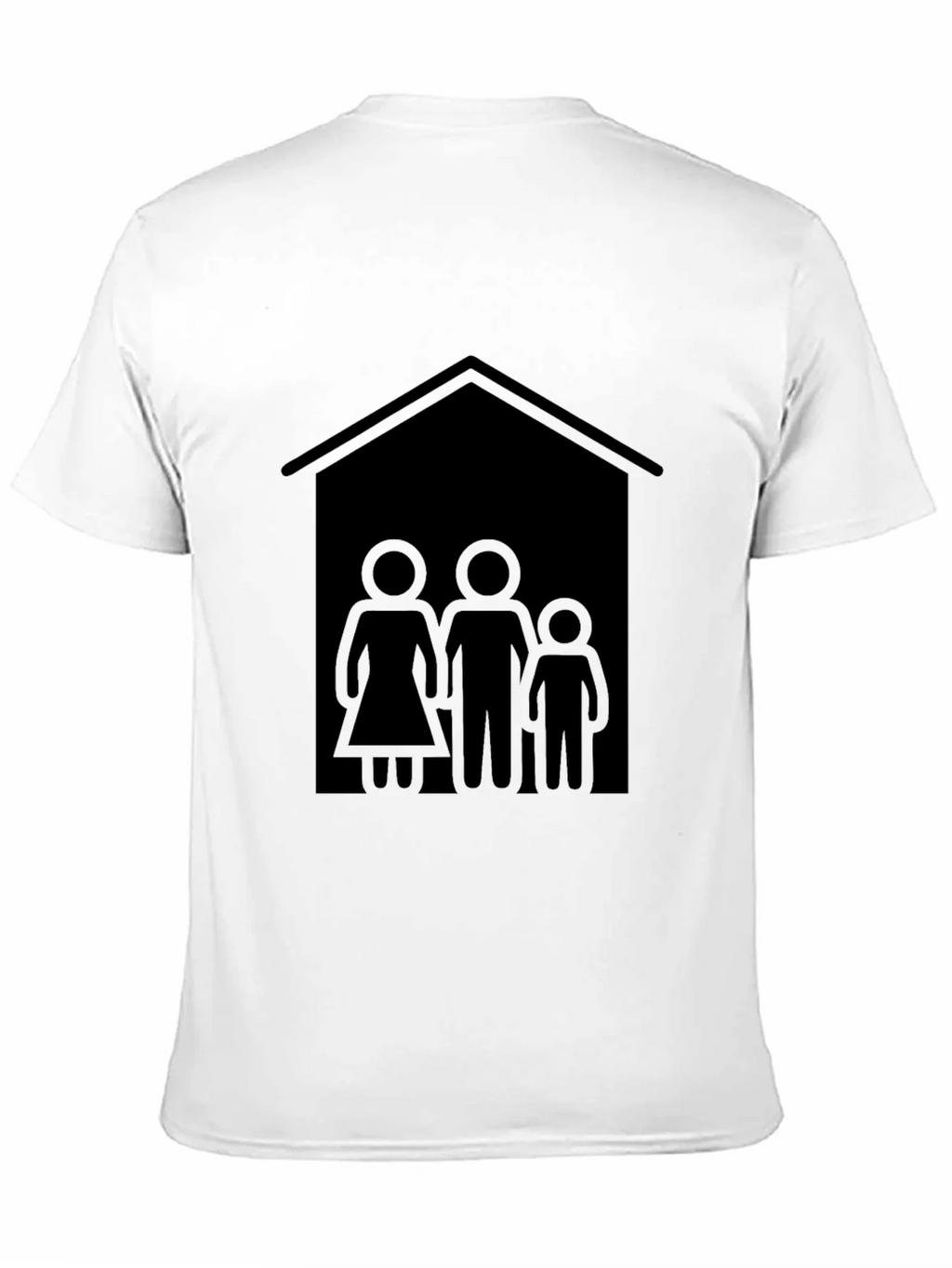 Family House T-Shirt - Black Tee product image 10