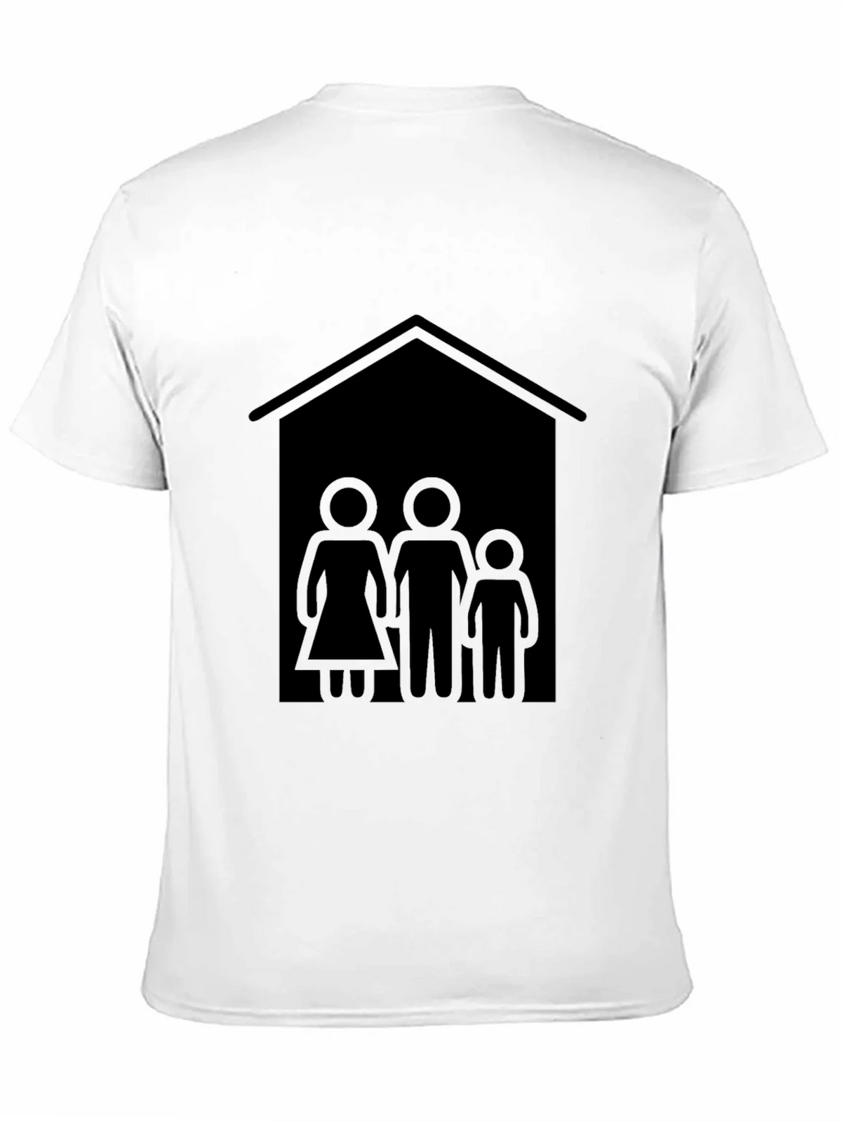 Family House T-Shirt - Black Tee product image 10