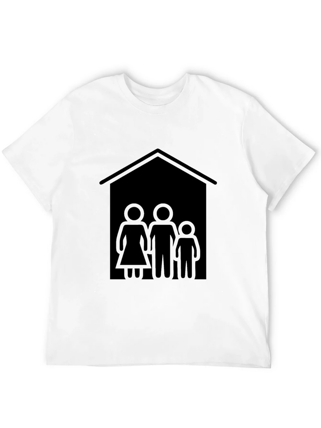 Family House T-Shirt - Black Tee product image 11