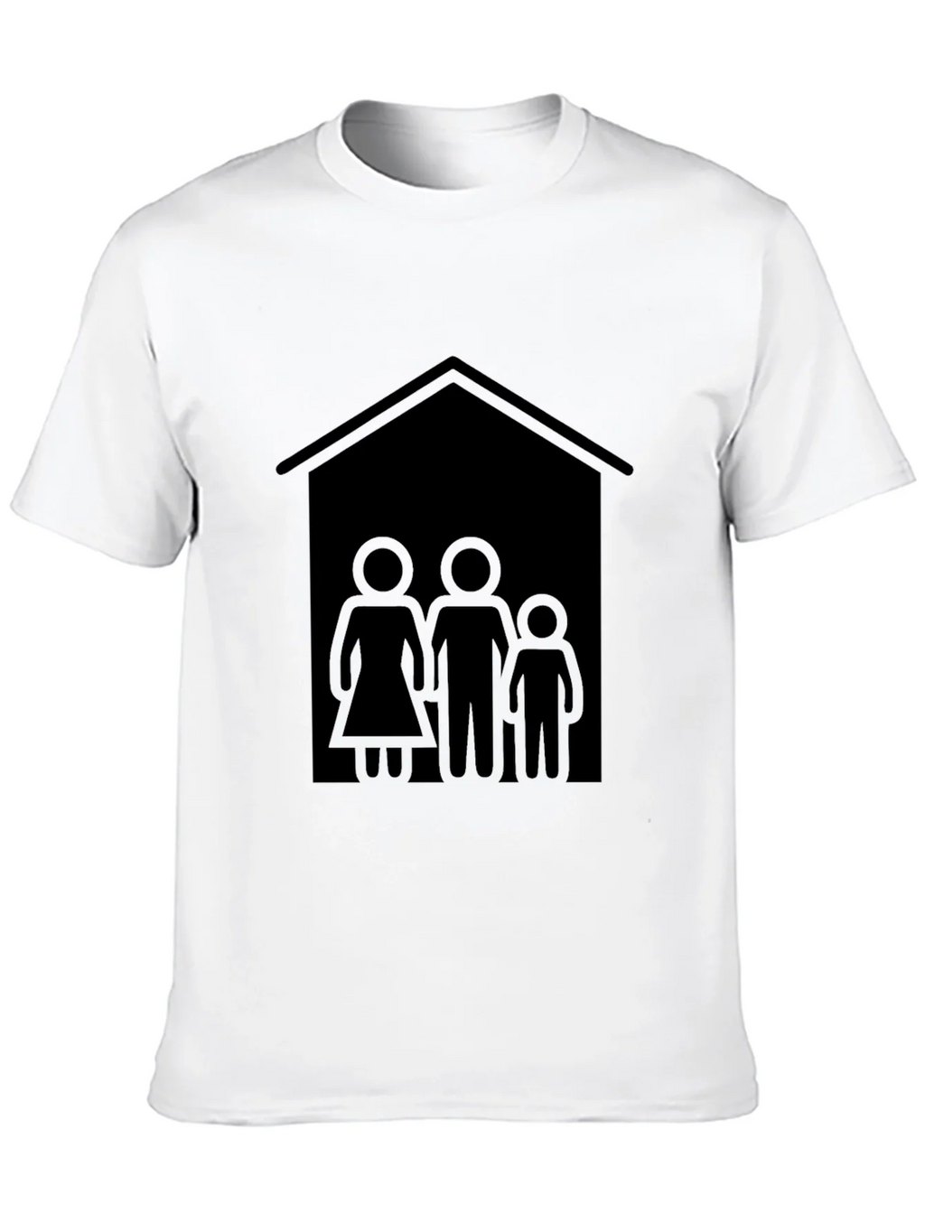 Family House T-Shirt - Black Tee product image 9