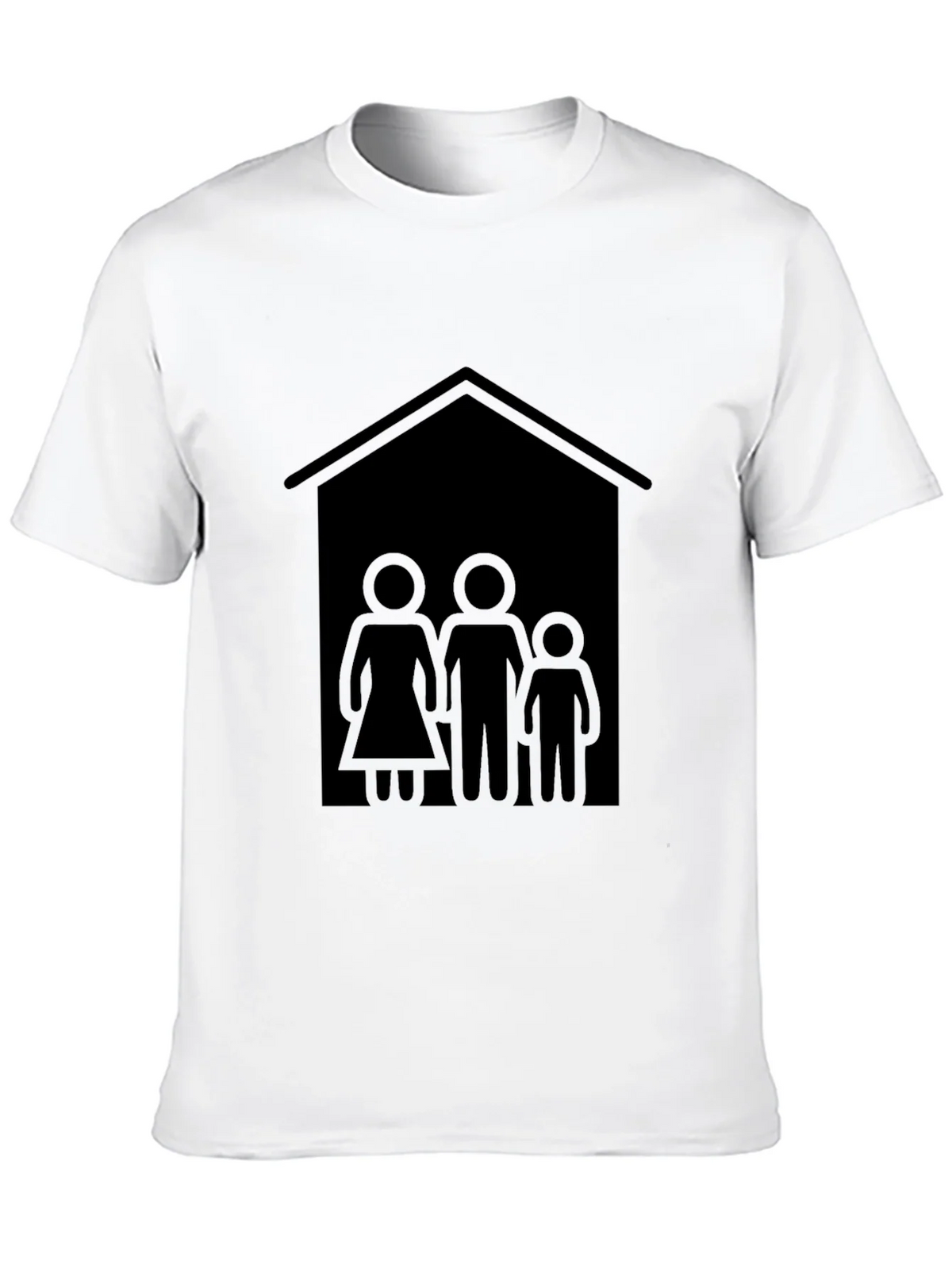 Family House T-Shirt - Black Tee product image 9