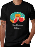 You Hurt My Filling Funny Donut T-Shirt product image 1