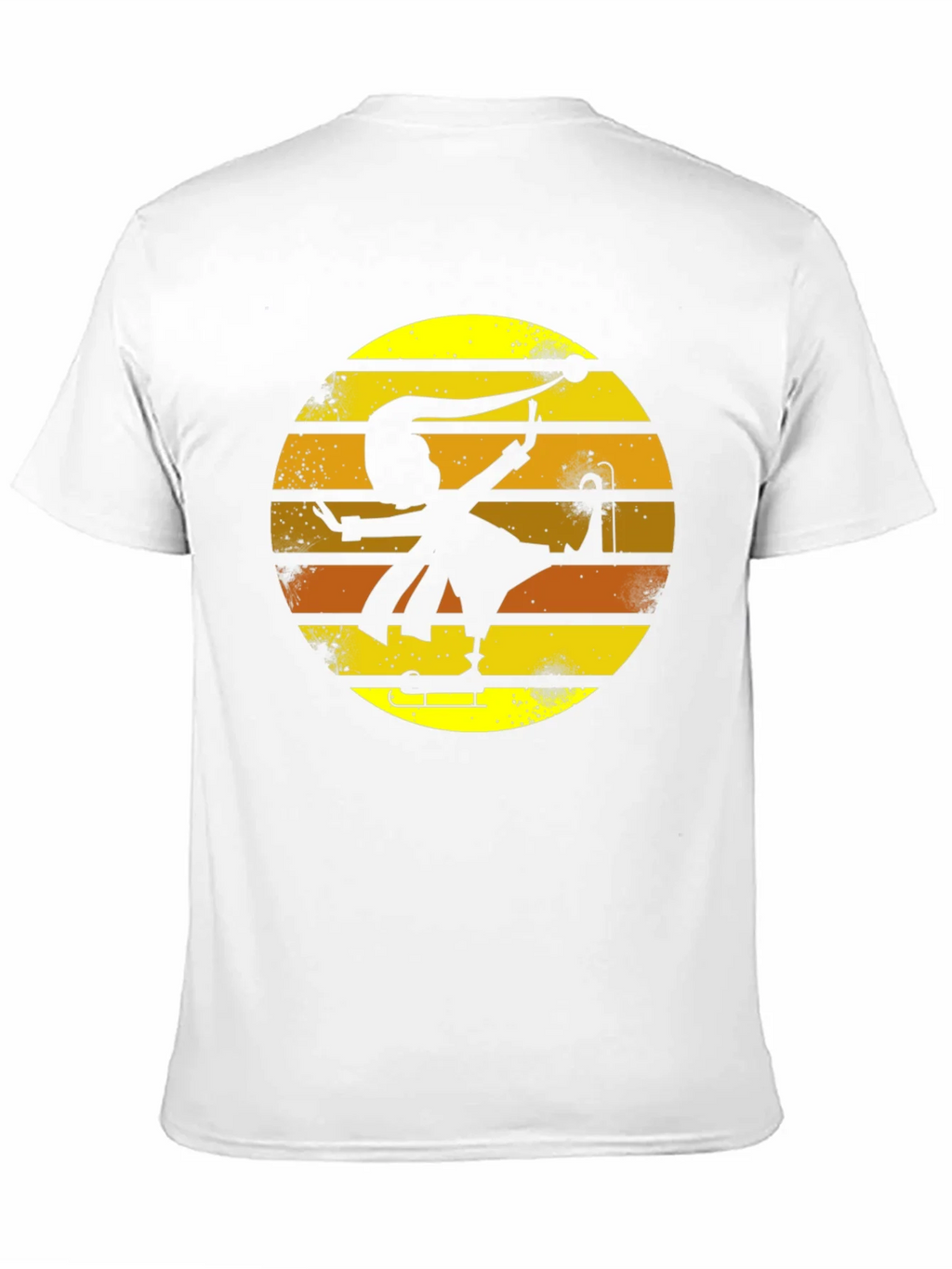 Retro Jester Silhouette Graphic Tee product image 10
