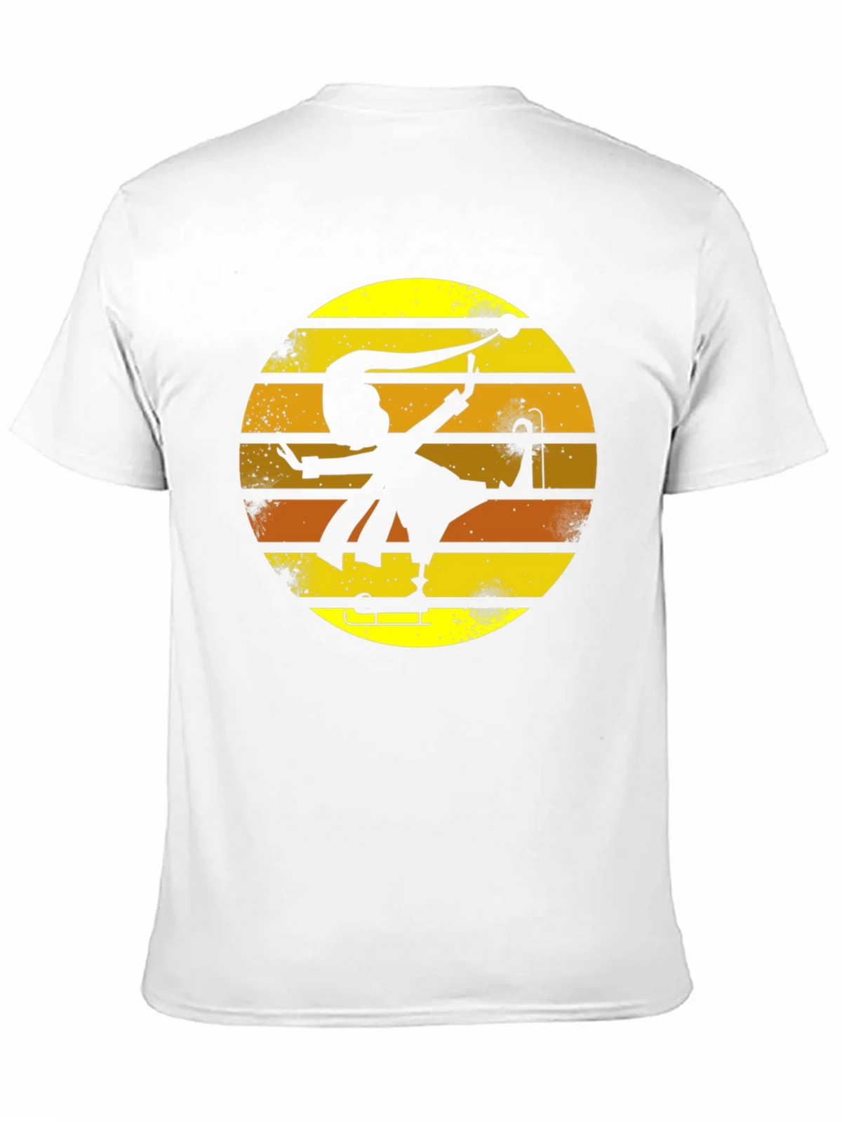 Retro Jester Silhouette Graphic Tee product image 10