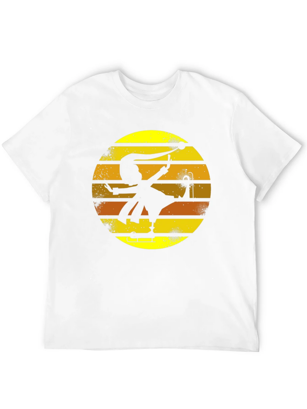 Retro Jester Silhouette Graphic Tee product image 11