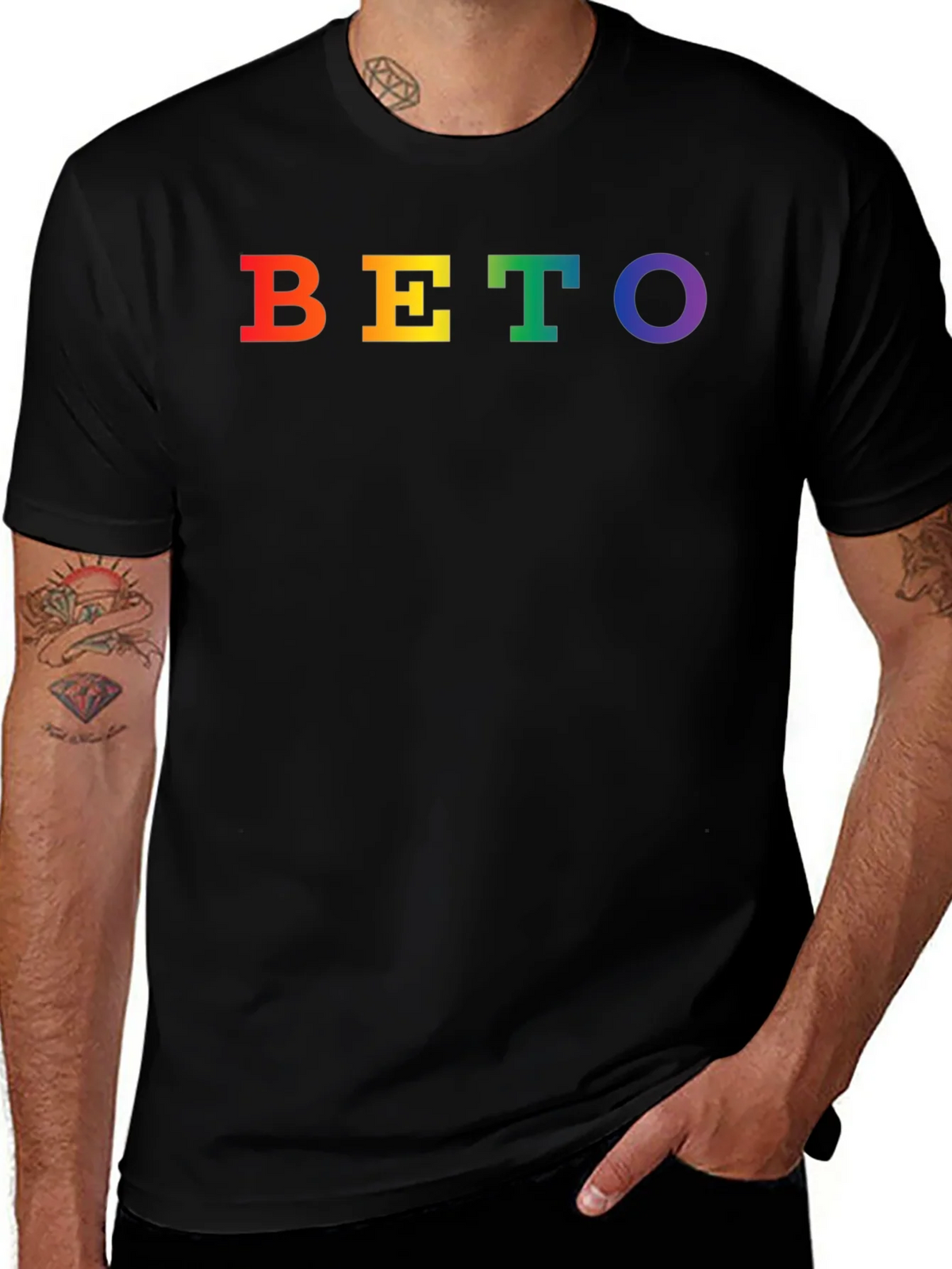 Beto Rainbow Pride T-Shirt product image 1