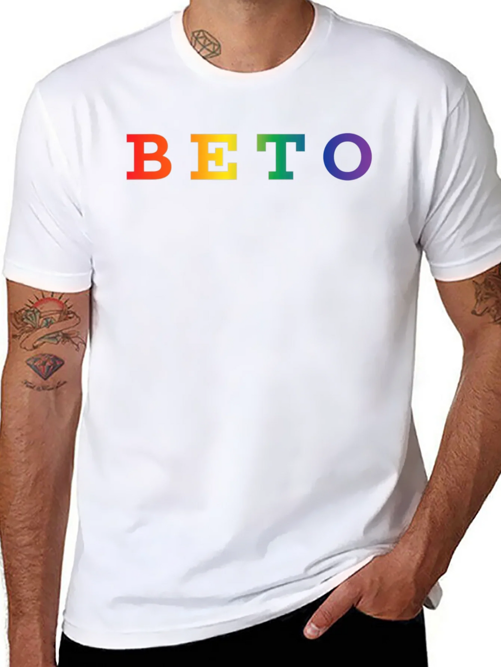 Beto Rainbow Pride T-Shirt product image 7