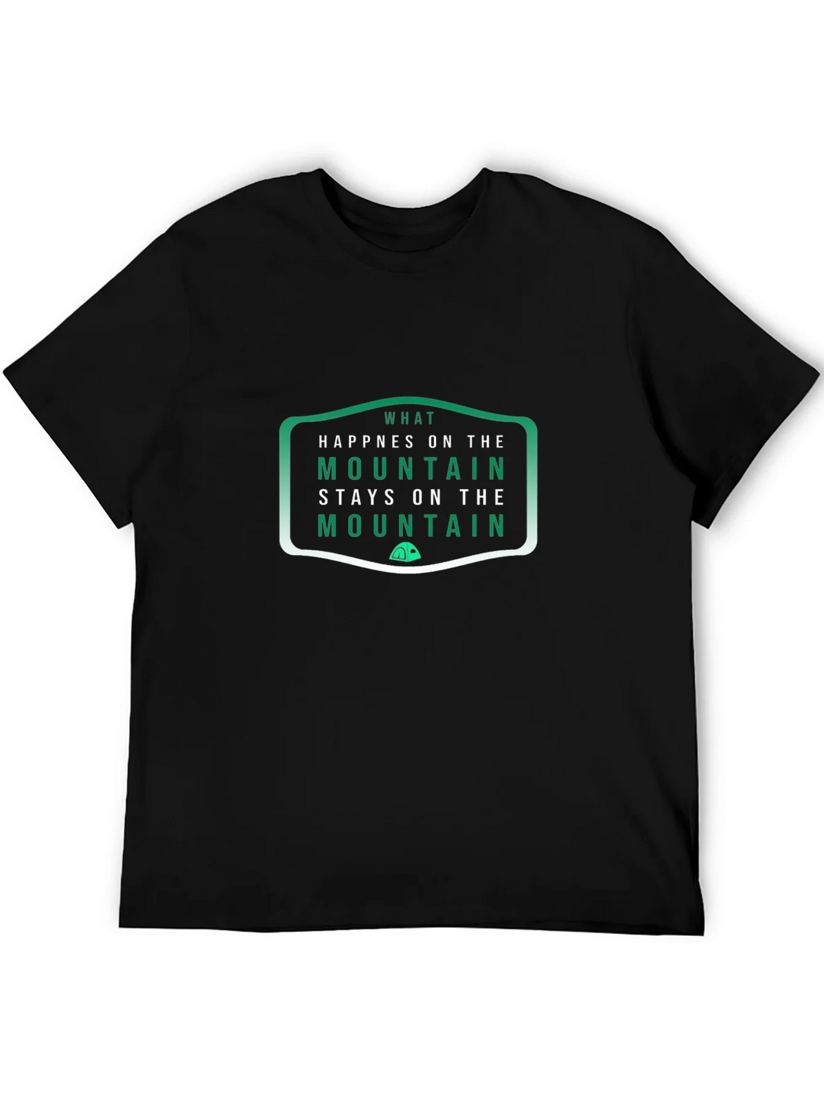 Mountain Adventure Tee - What Happens Stays on the product image 5
