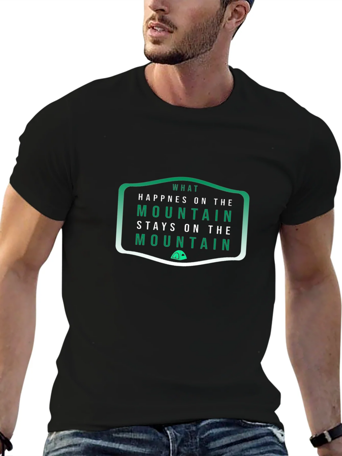Mountain Adventure Tee - What Happens Stays on the product image 6
