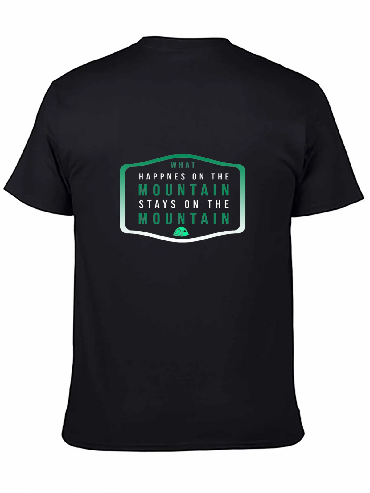Mountain Adventure Tee - What Happens Stays on the product image 4