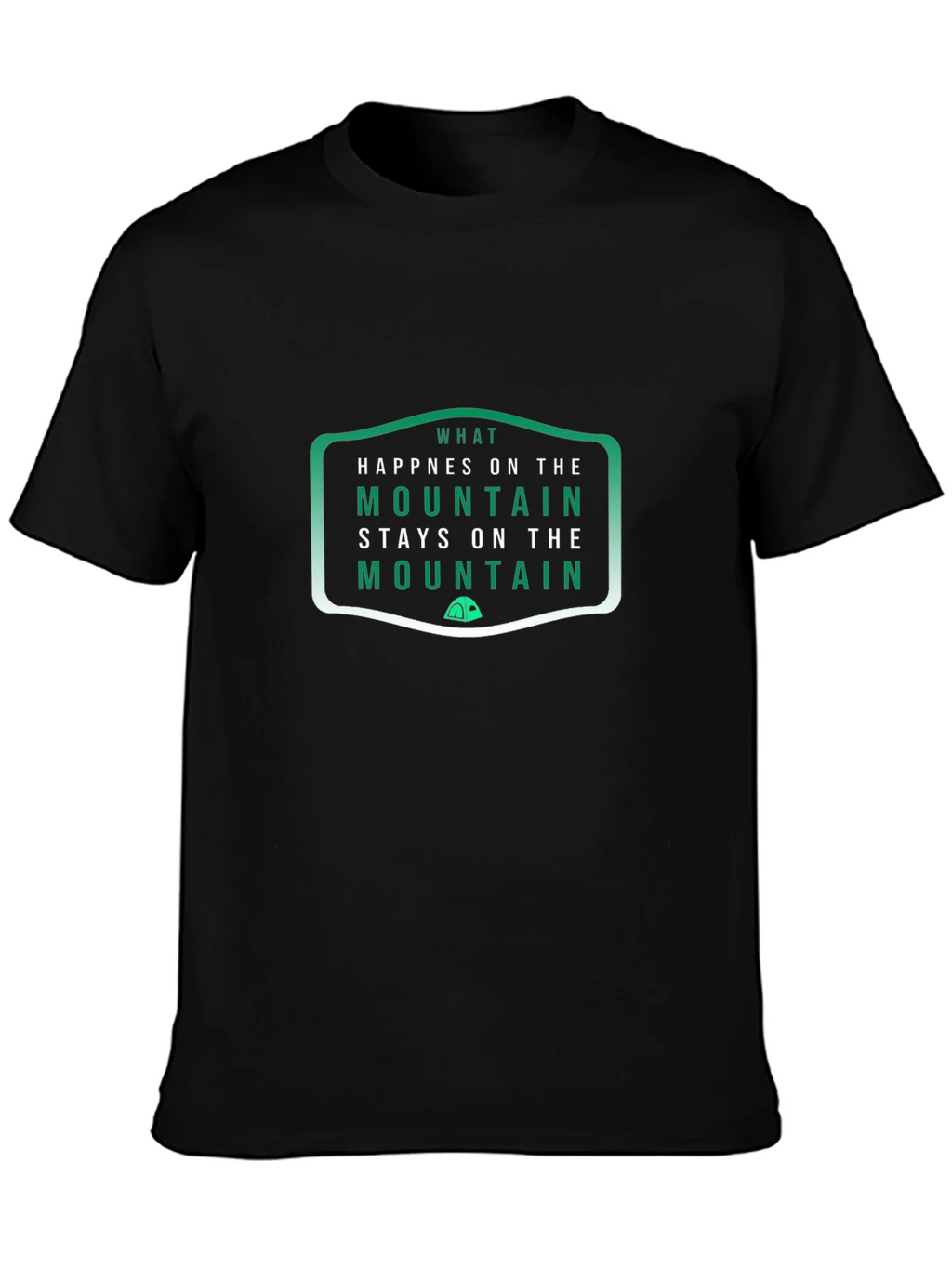 Mountain Adventure Tee - What Happens Stays on the product image 3