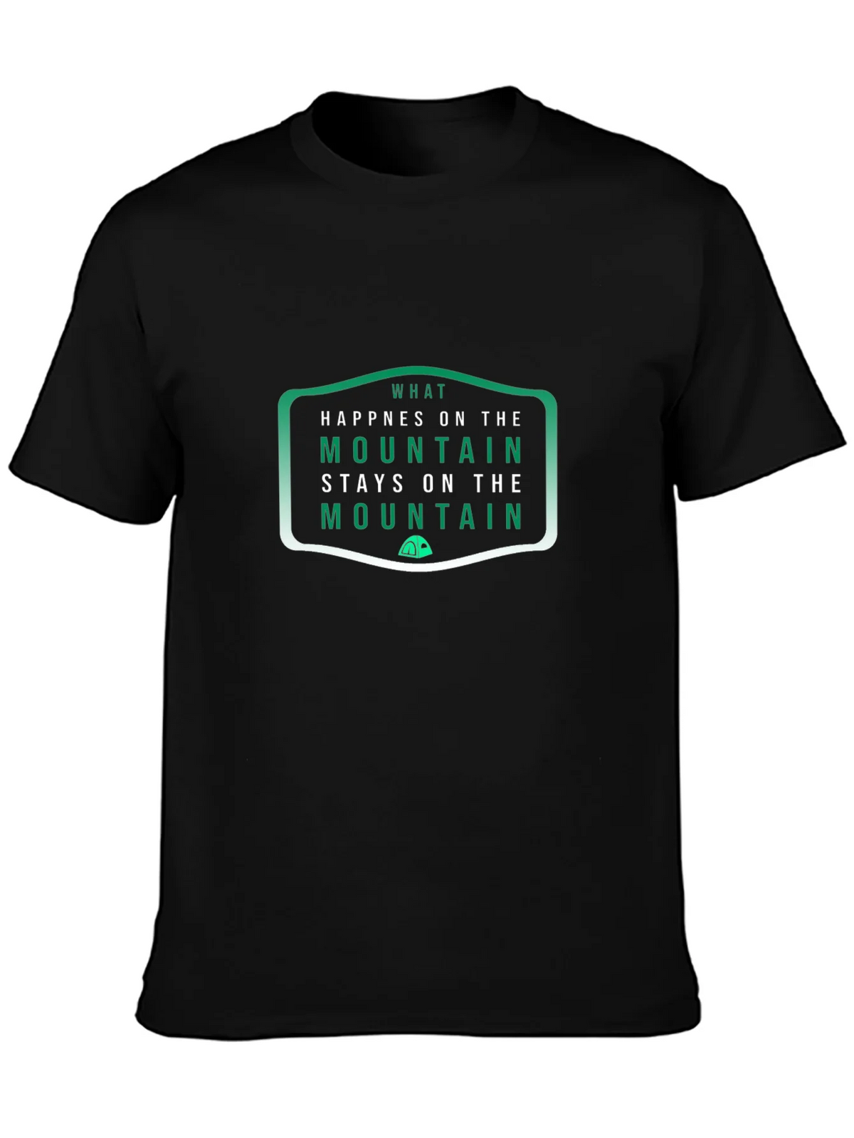 Mountain Adventure Tee - What Happens Stays on the product image 3