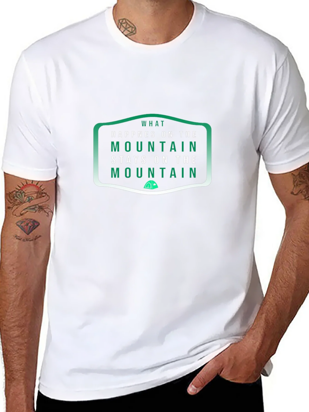 Mountain Adventure Tee - What Happens Stays on the product image 7