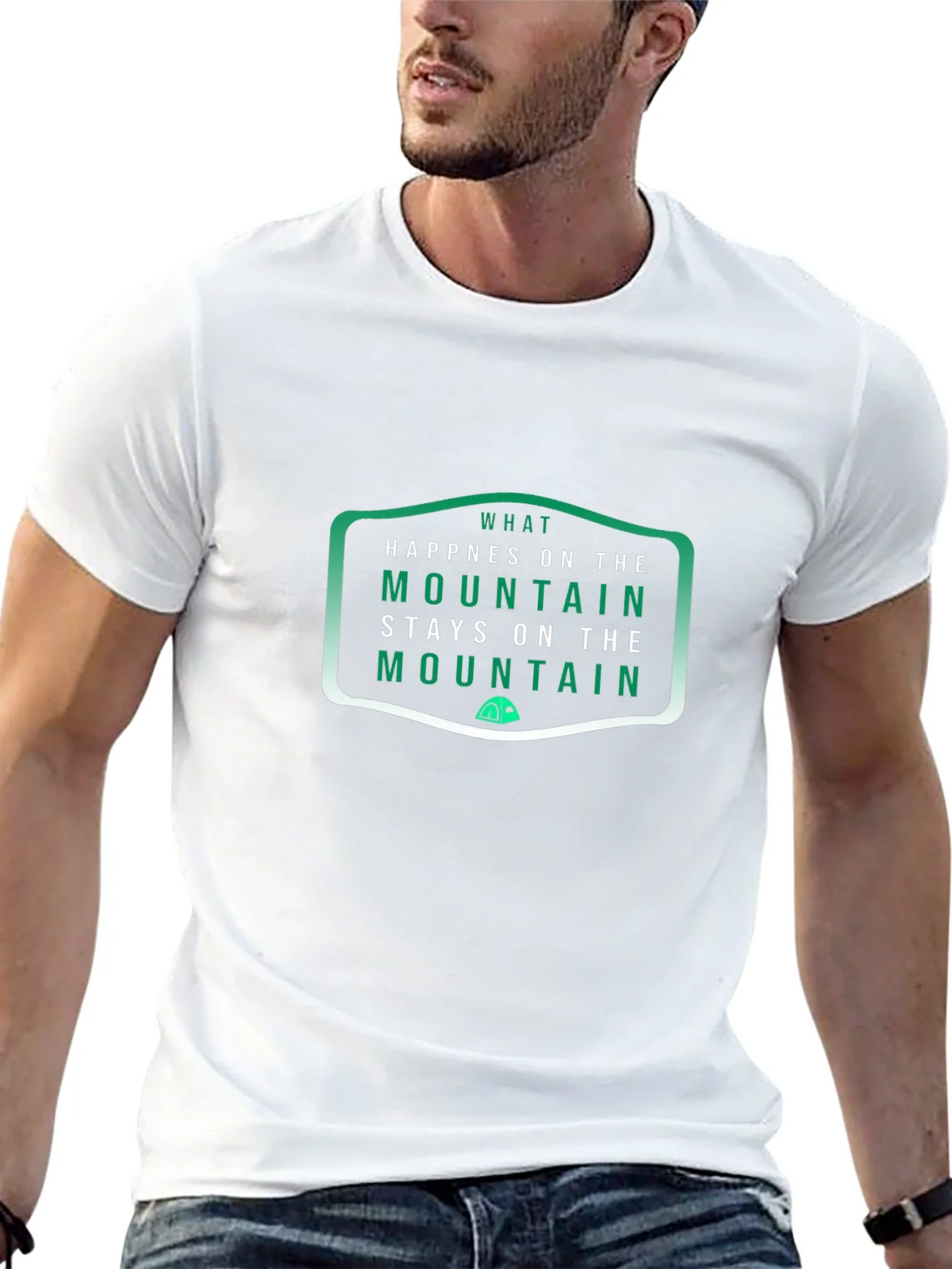Mountain Adventure Tee - What Happens Stays on the product image 12