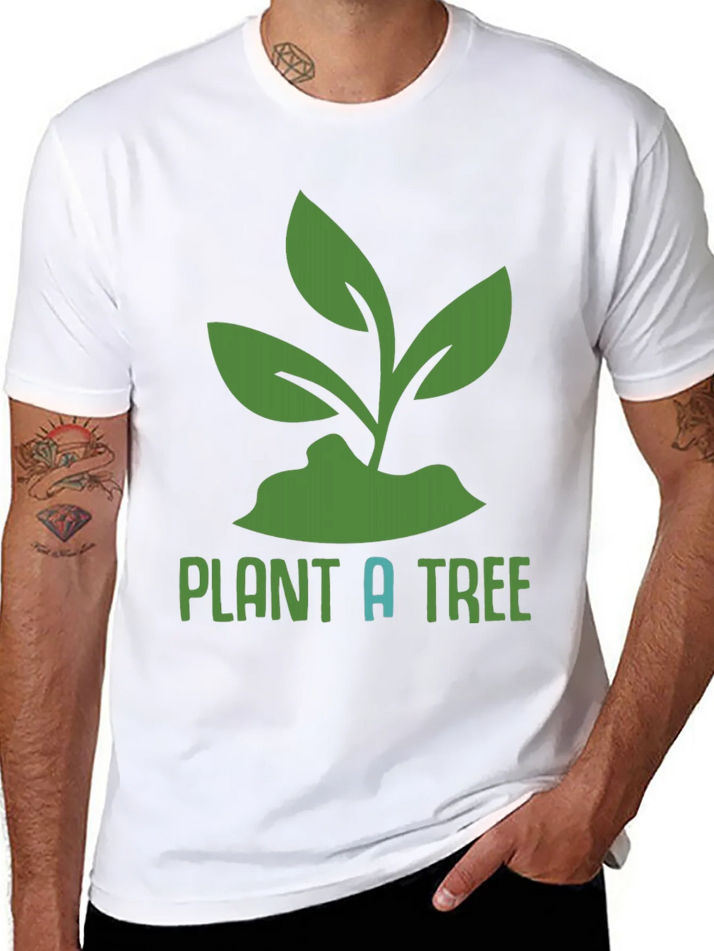Plant a Tree Graphic Tee - Eco-Friendly T-Shirt product image 7