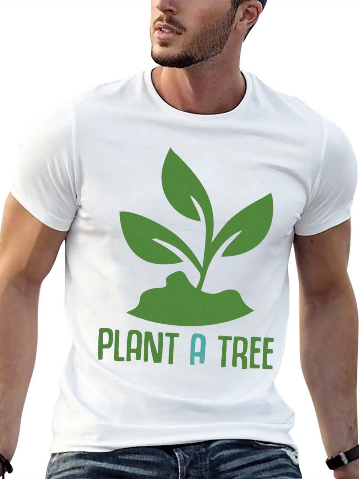 Plant a Tree Graphic Tee - Eco-Friendly T-Shirt product image 12
