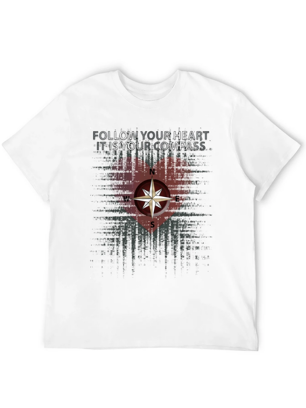 Follow Your Heart Compass Graphic Tee product image 11