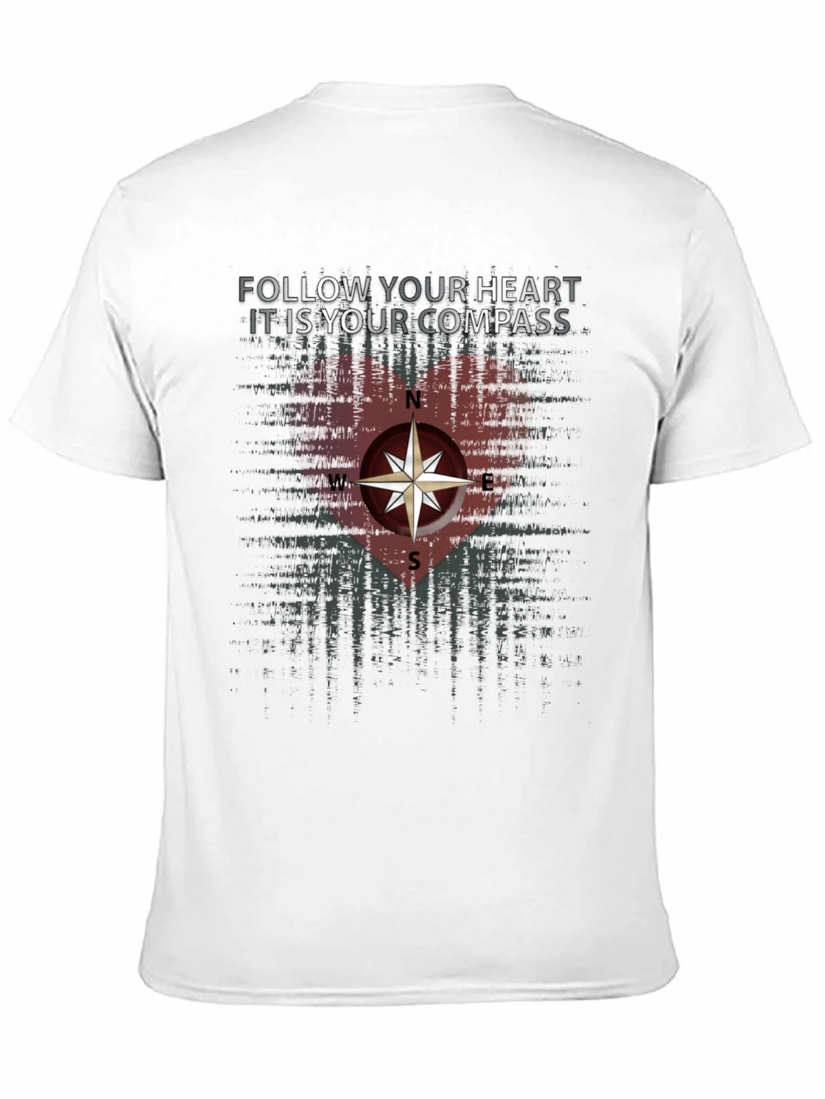 Follow Your Heart Compass Graphic Tee product image 10