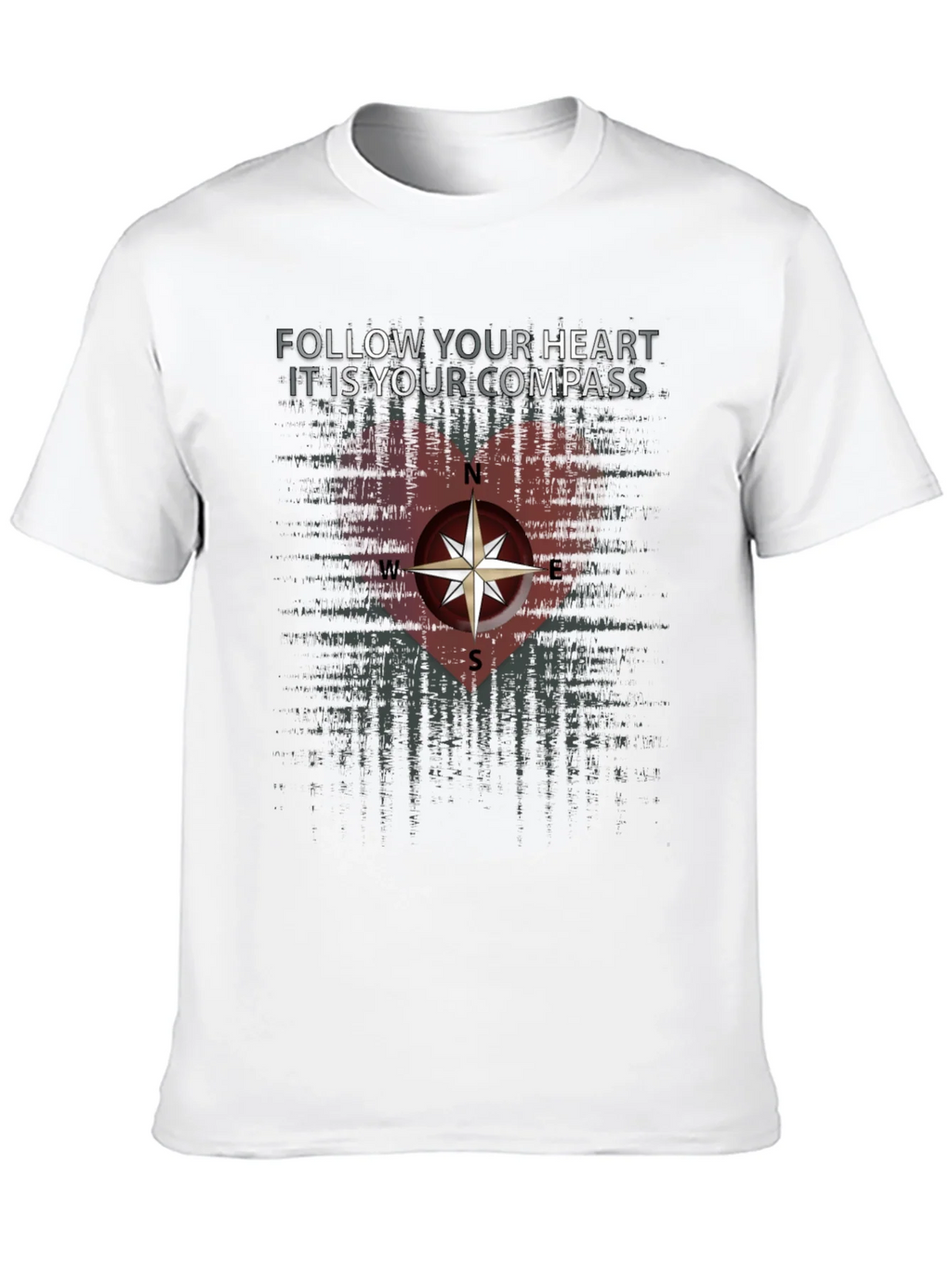 Follow Your Heart Compass Graphic Tee product image 9
