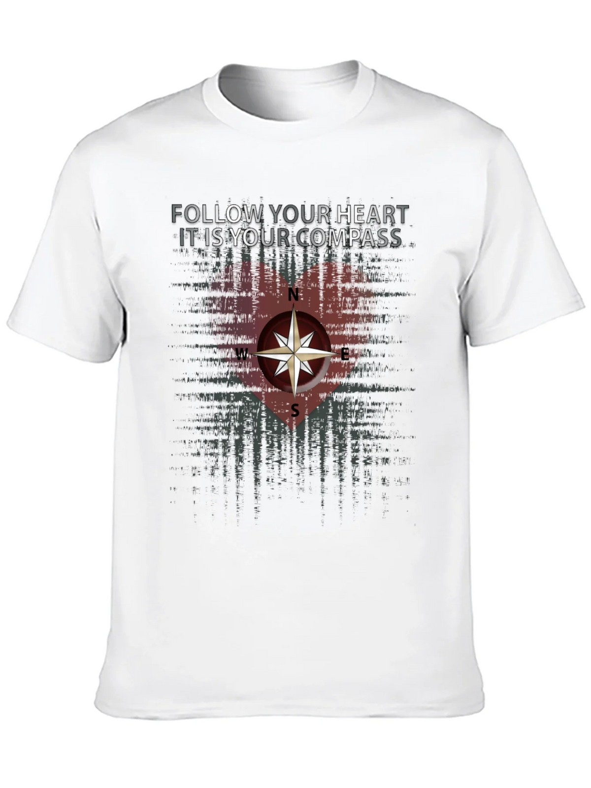 Follow Your Heart Compass Graphic Tee product image 9