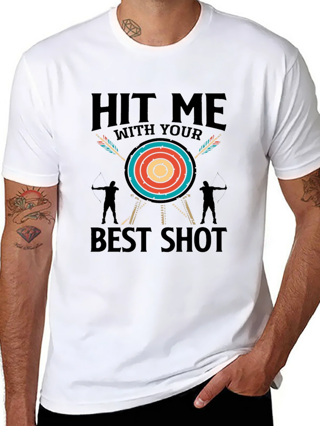 Hit Me With Your Best Shot Archery T-Shirt product image 7