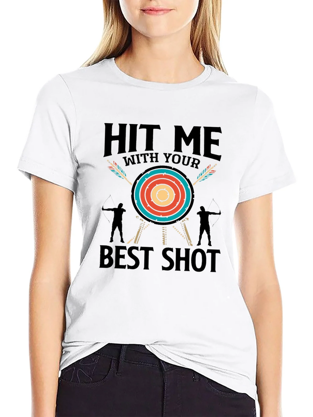Hit Me With Your Best Shot Archery T-Shirt product image 8